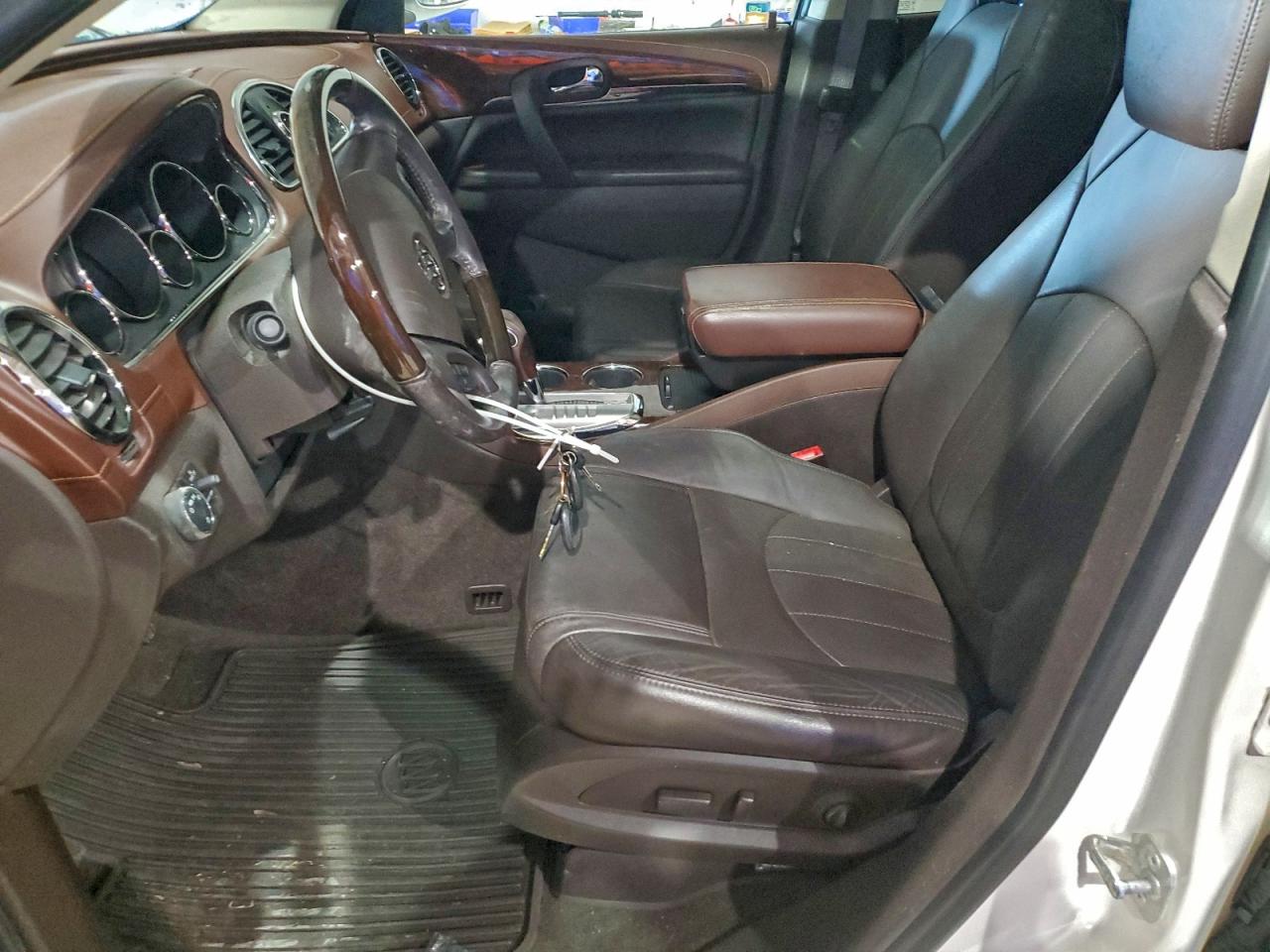 2014 Buick Enclave Белый vin: 5GAKRBKD9EJ376158