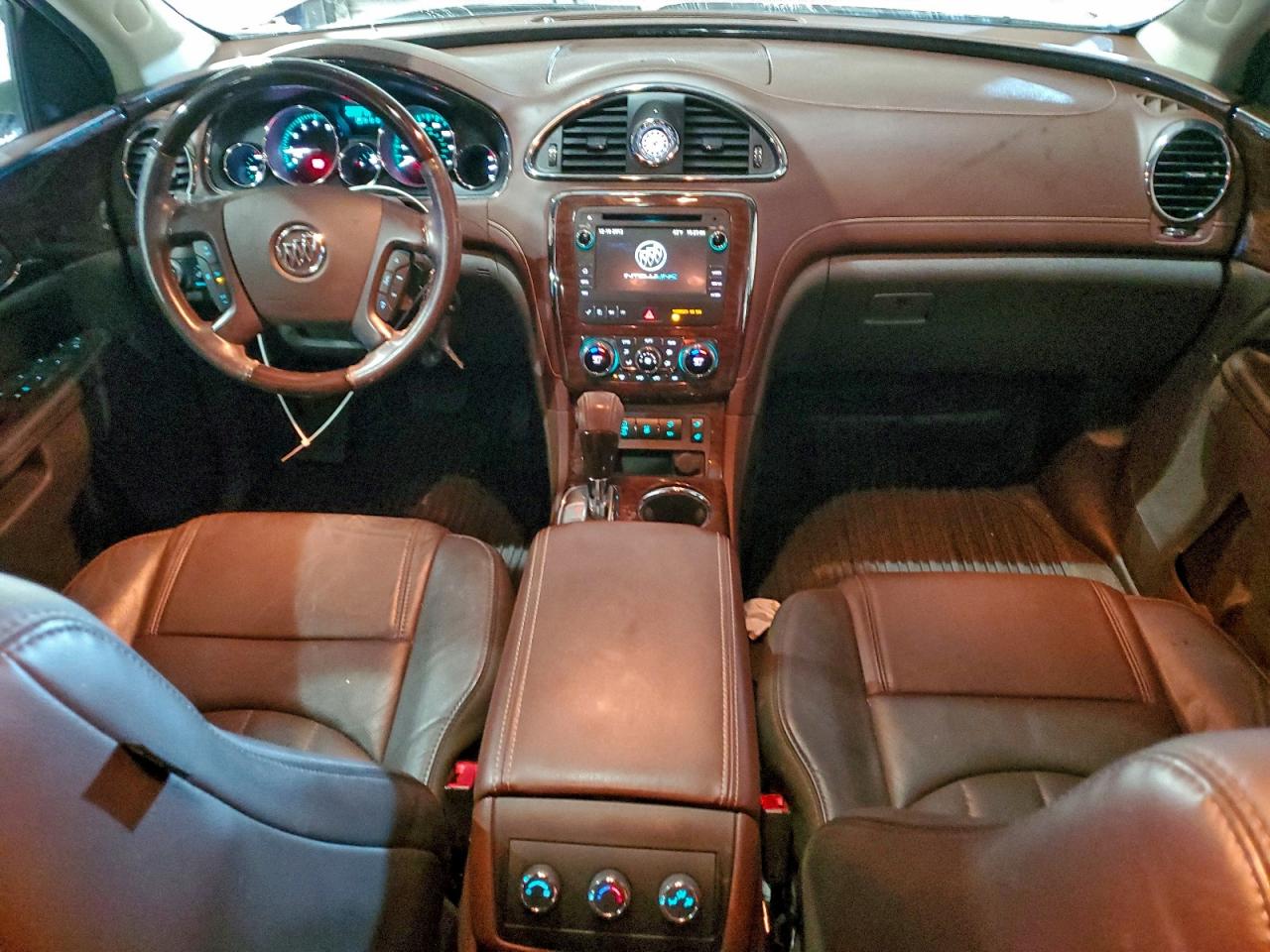 2014 Buick Enclave Белый vin: 5GAKRBKD9EJ376158