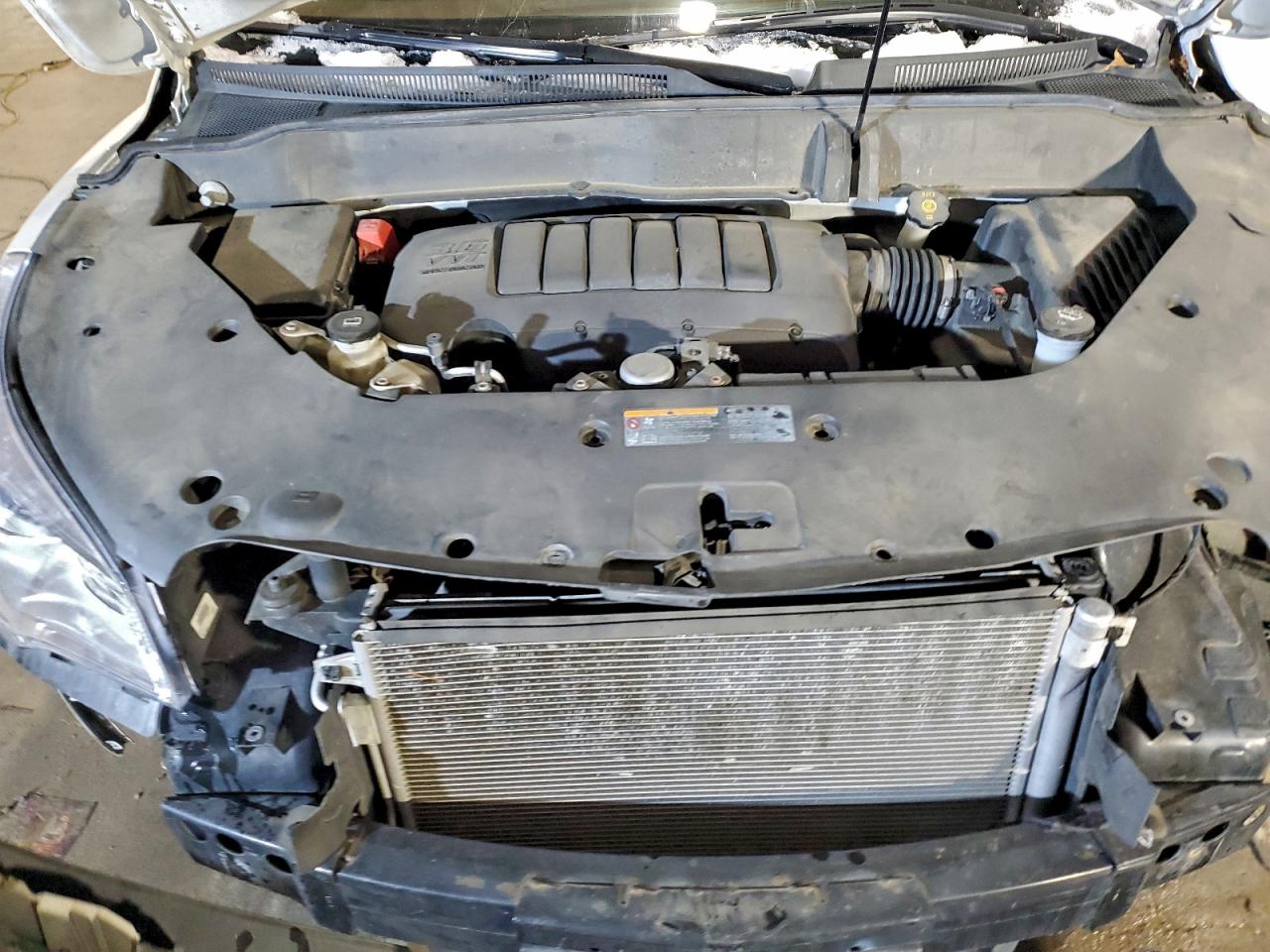 2014 Buick Enclave Белый vin: 5GAKRBKD9EJ376158