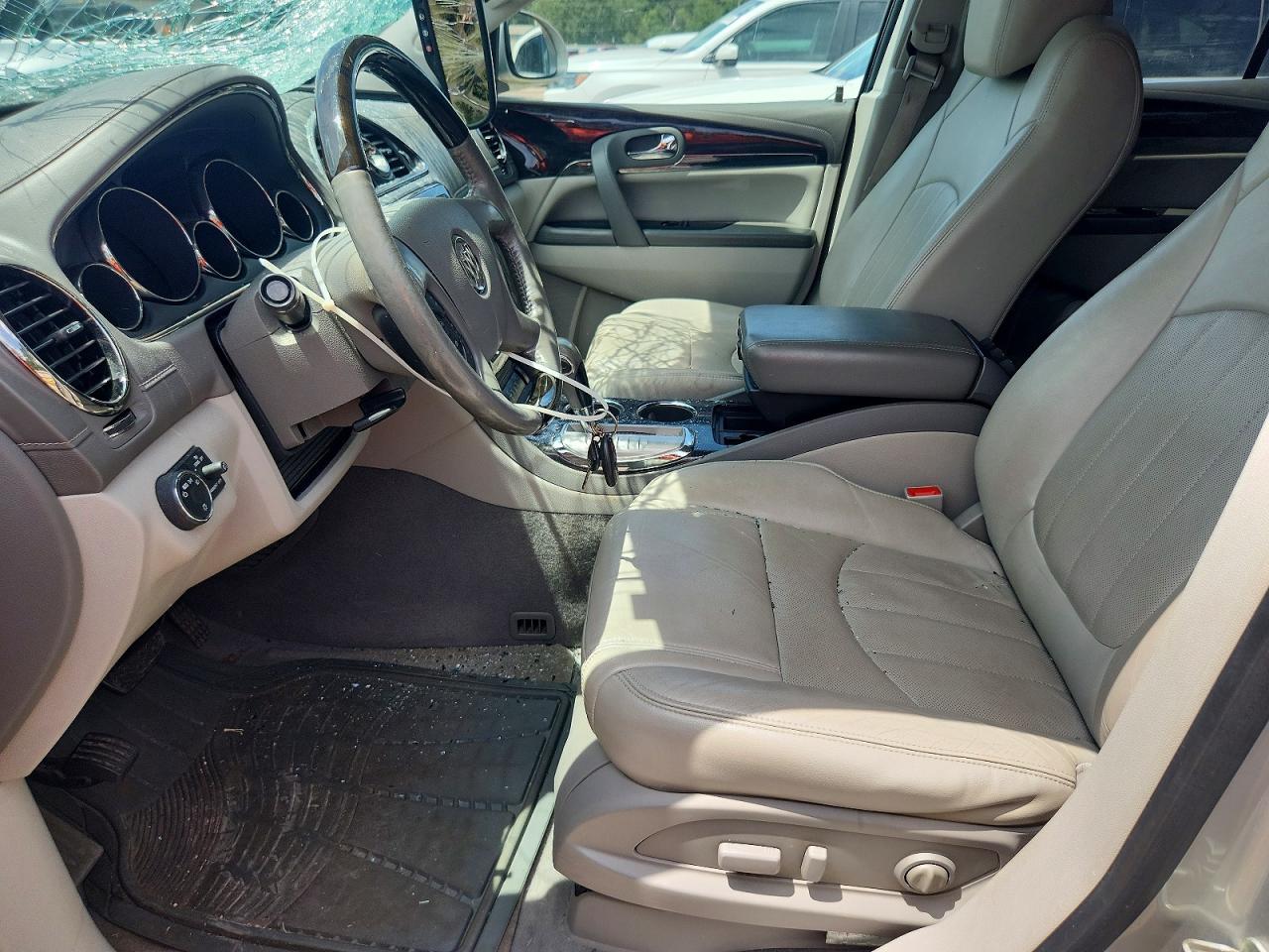 2015 Buick Enclave Серебряный vin: 5GAKRBKD9FJ130096