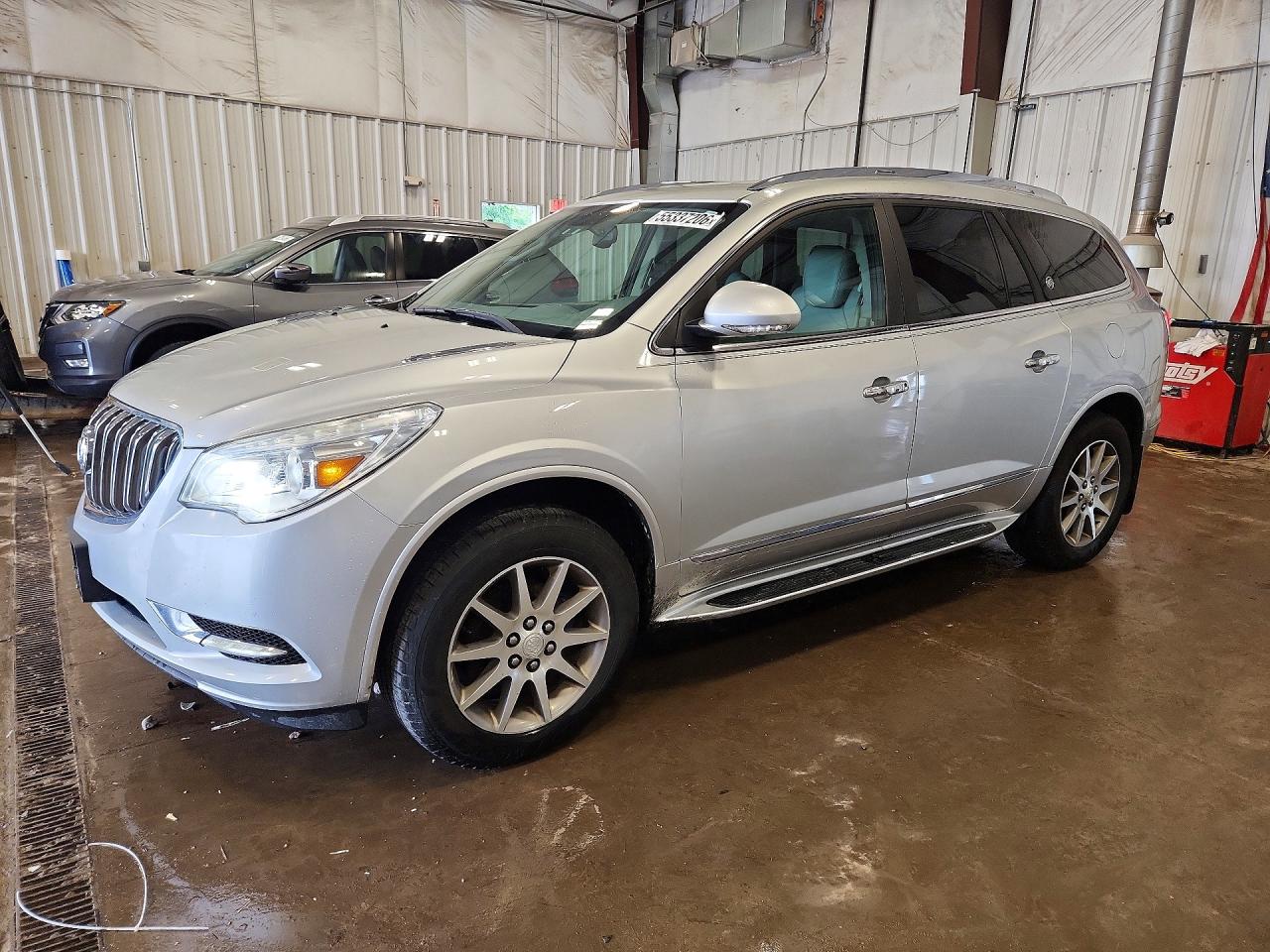 2015 Buick Enclave Silver vin: 5GAKRBKD9FJ165074