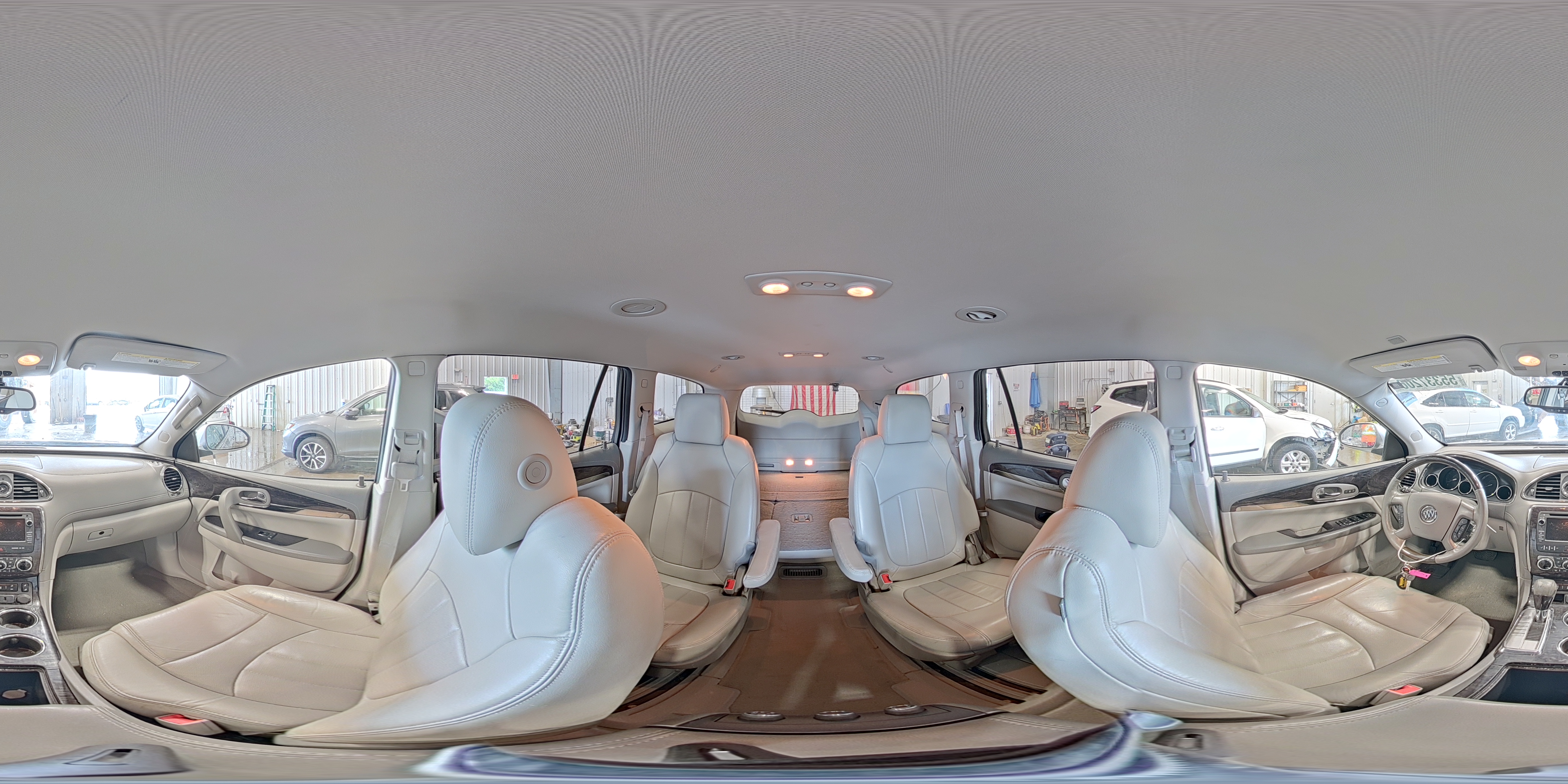 2015 Buick Enclave Silver vin: 5GAKRBKD9FJ165074