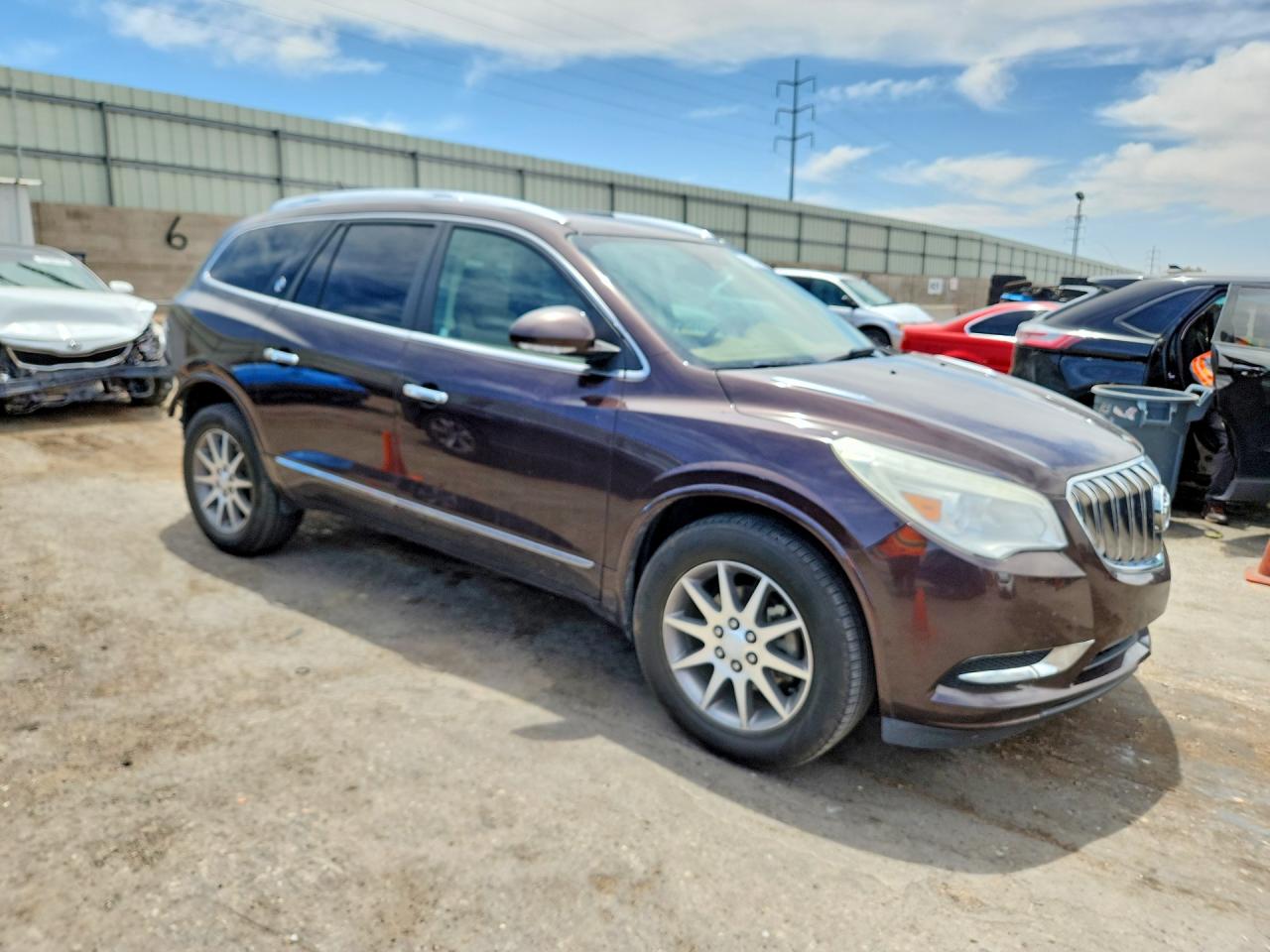 2015 Buick Enclave Brown vin: 5GAKRBKD9FJ200227