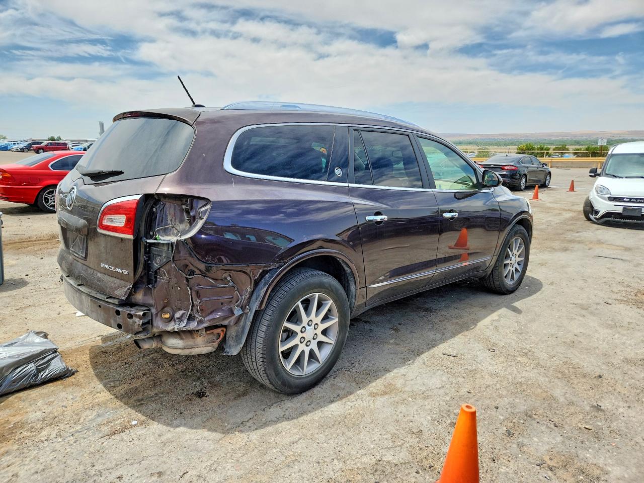 2015 Buick Enclave Brown vin: 5GAKRBKD9FJ200227