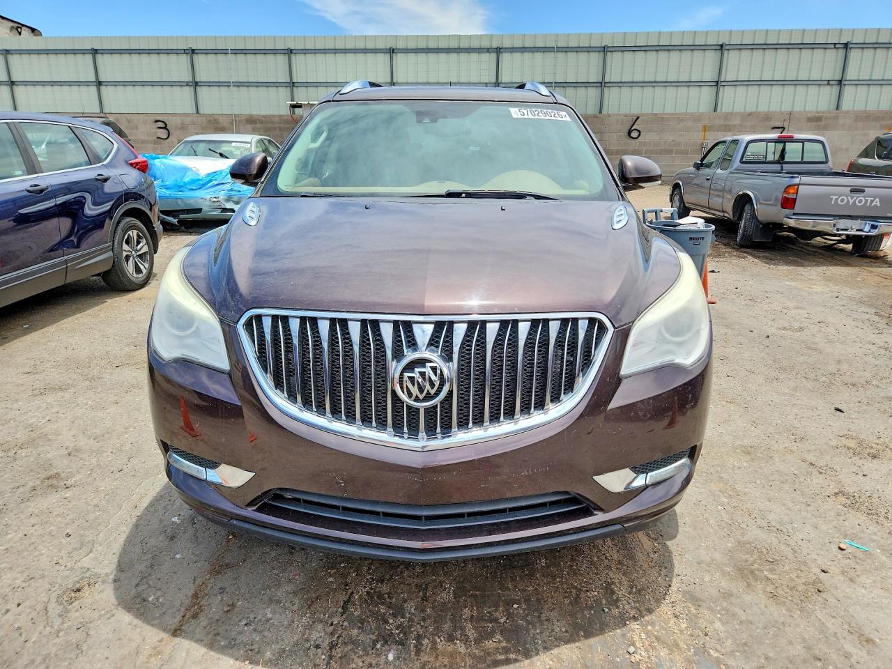 2015 Buick Enclave Brown vin: 5GAKRBKD9FJ200227