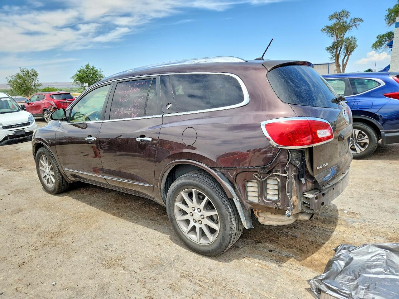2015 Buick Enclave Brown vin: 5GAKRBKD9FJ200227