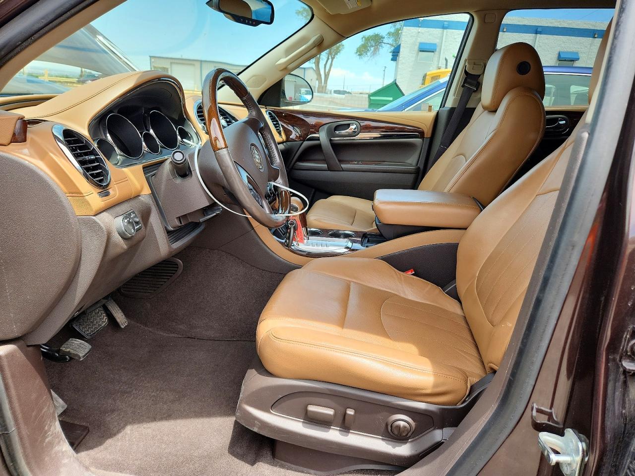 2015 Buick Enclave Brown vin: 5GAKRBKD9FJ200227