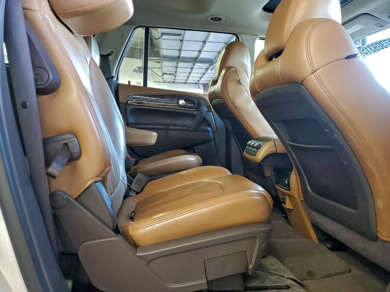 2014 Buick Enclave White vin: 5GAKRBKDXEJ146600