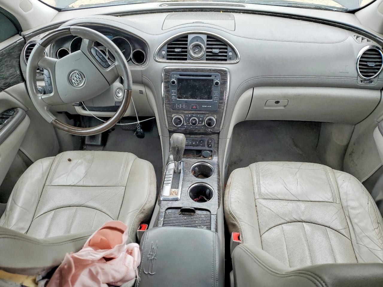 2014 Buick Enclave Серый vin: 5GAKRBKDXEJ182271