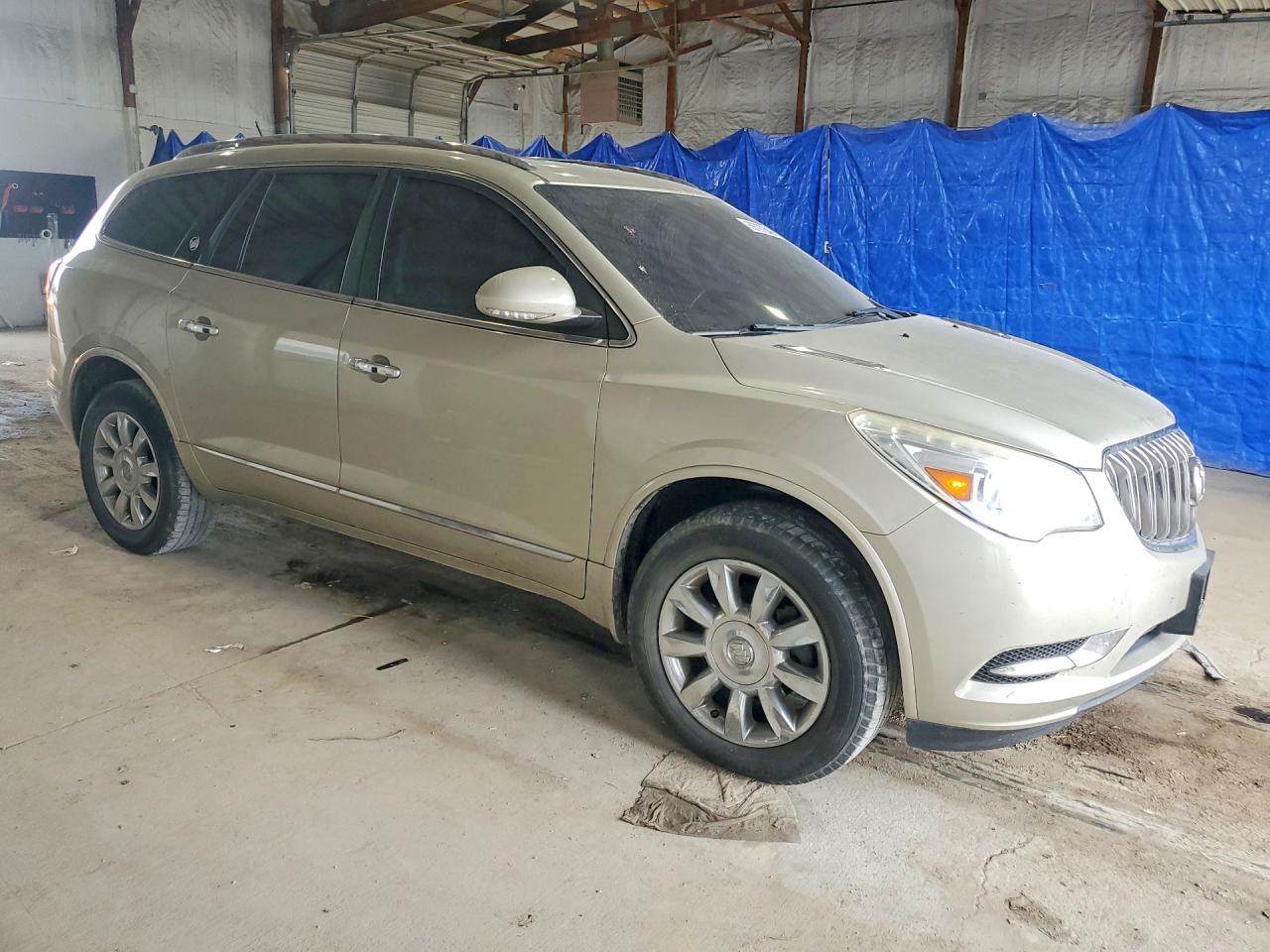 2014 Buick Enclave Silver vin: 5GAKRBKDXEJ210523