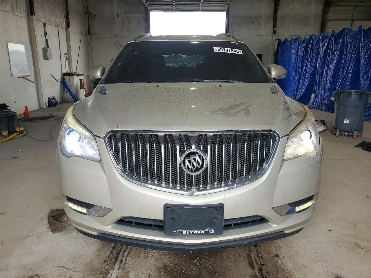 2014 Buick Enclave Silver vin: 5GAKRBKDXEJ210523