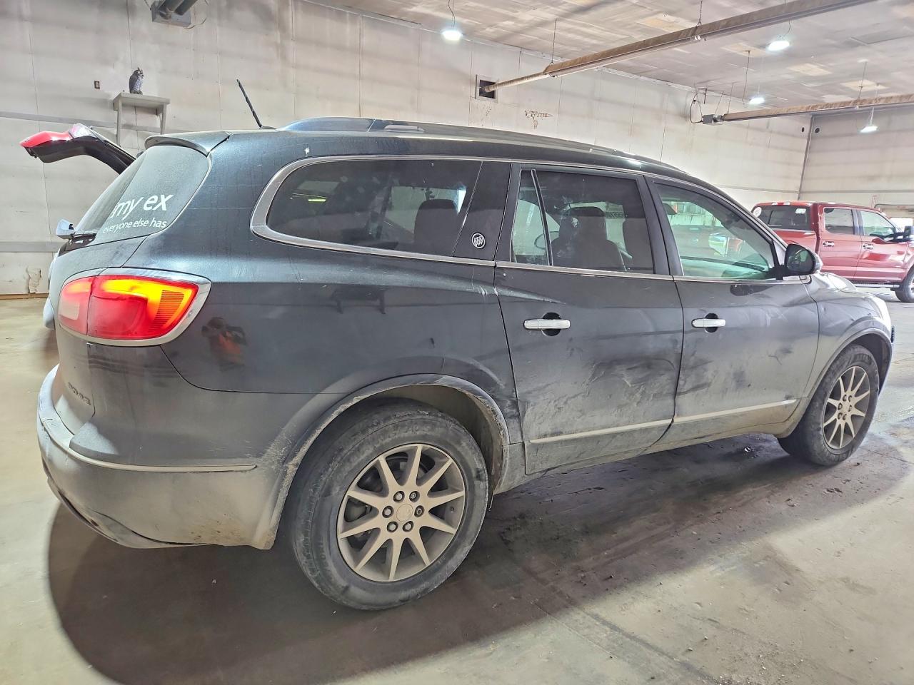 2014 Buick Enclave Black vin: 5GAKRBKDXEJ306426