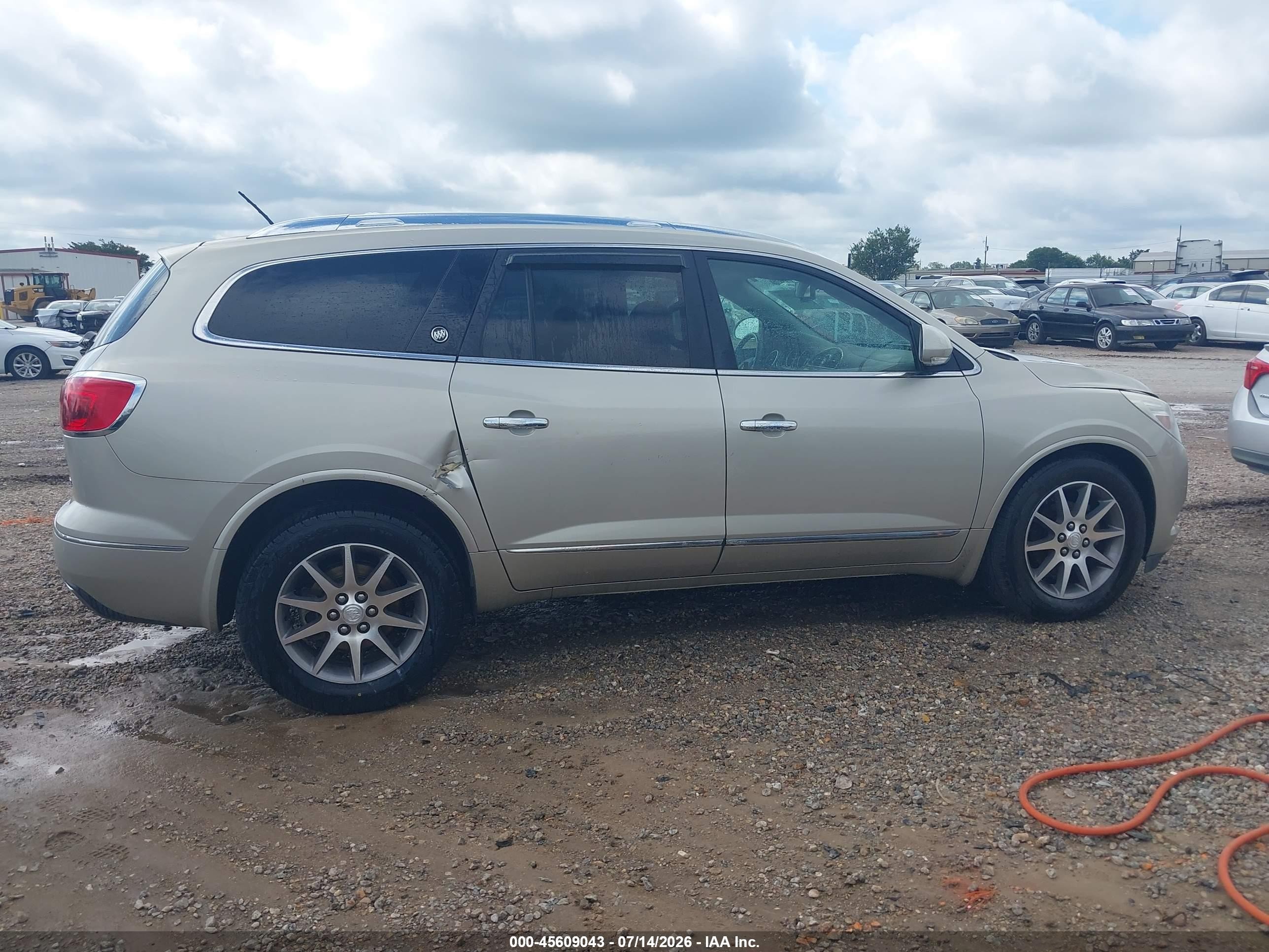 2014 Buick Enclave Leather Золотой vin: 5GAKRBKDXEJ325431