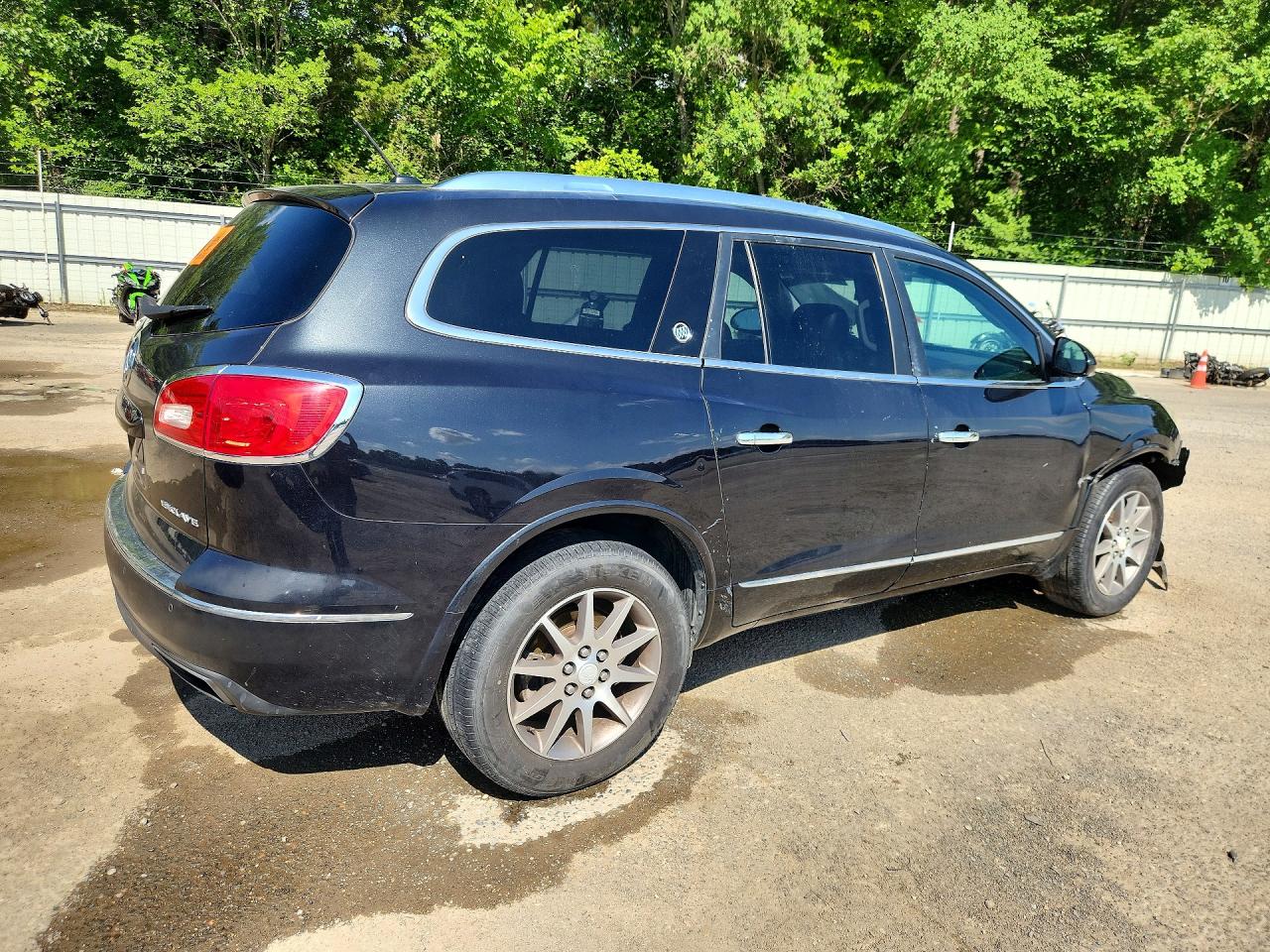 2014 Buick Enclave Black vin: 5GAKRBKDXEJ363399