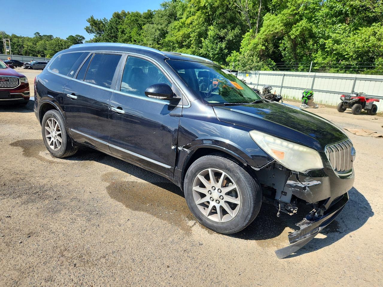 2014 Buick Enclave Black vin: 5GAKRBKDXEJ363399