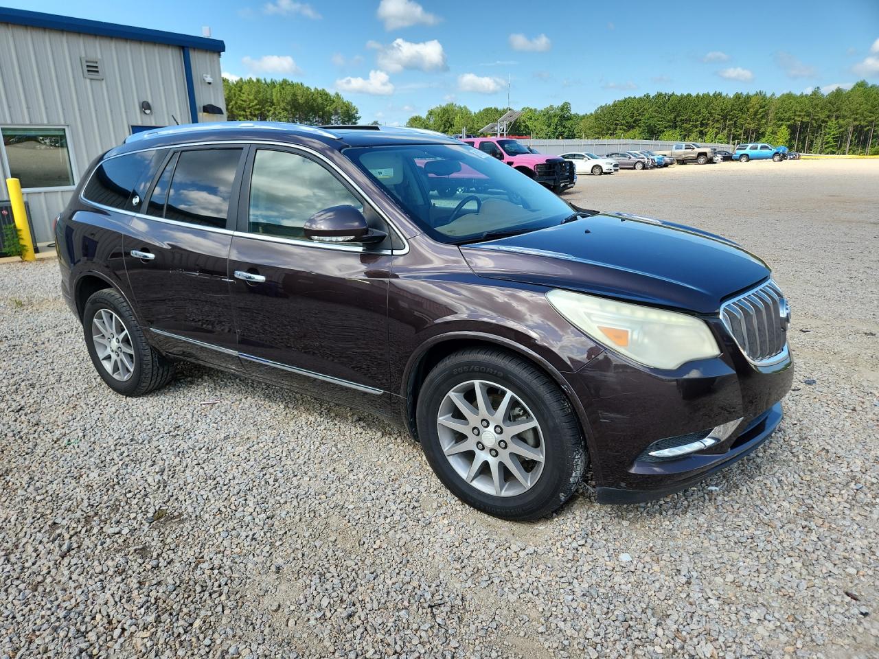 2015 Buick Enclave Brown vin: 5GAKRBKDXFJ196253