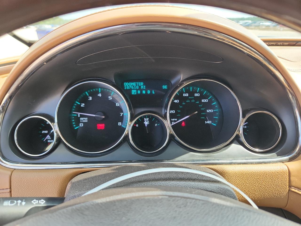 2015 Buick Enclave Brown vin: 5GAKRBKDXFJ196253