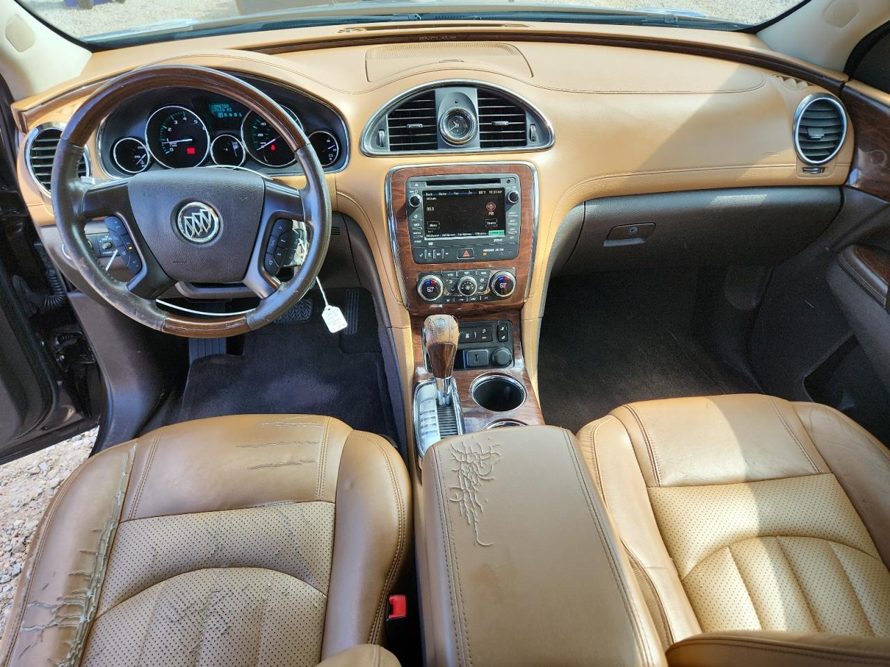2015 Buick Enclave Brown vin: 5GAKRBKDXFJ196253