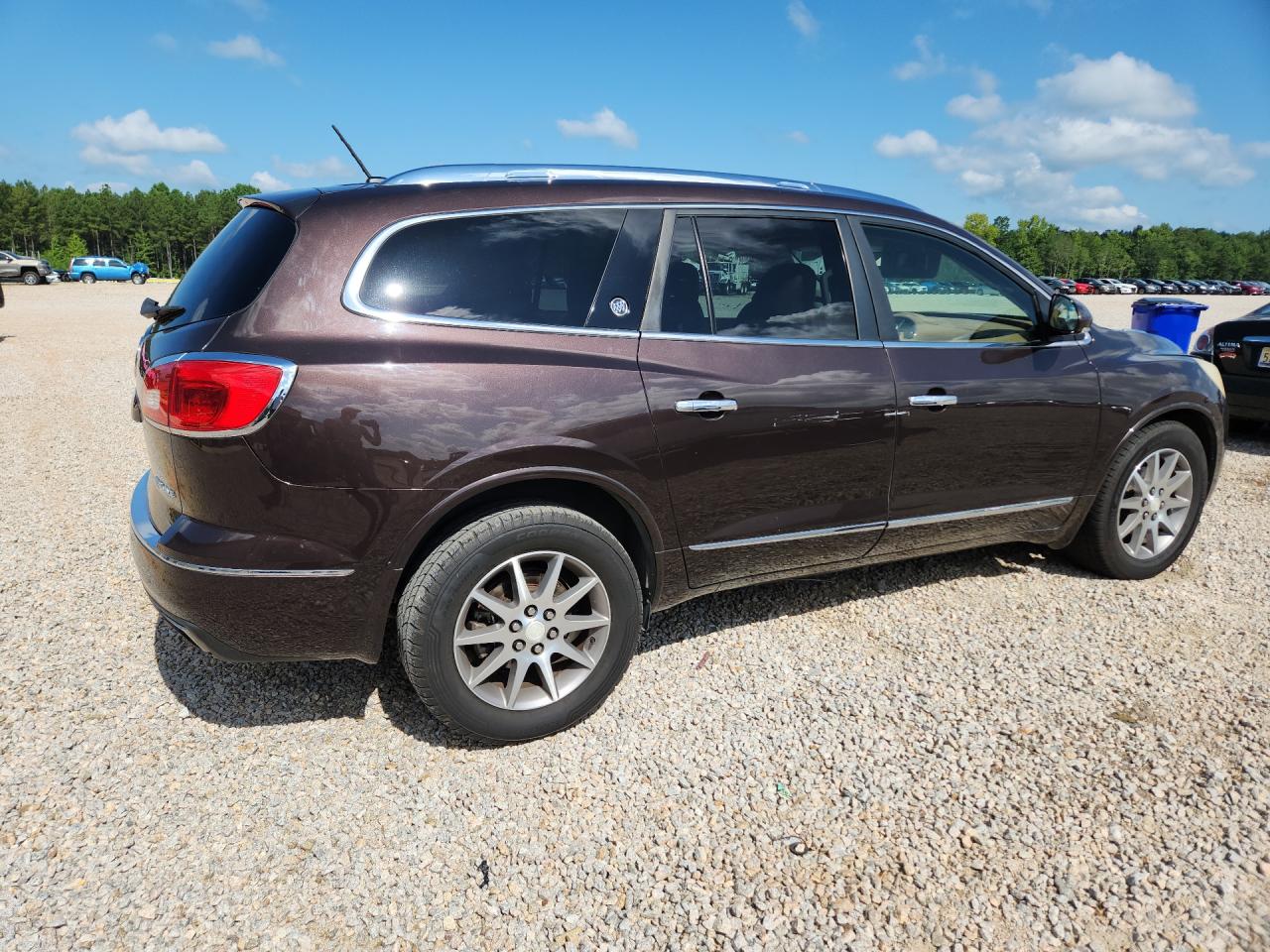 2015 Buick Enclave Brown vin: 5GAKRBKDXFJ196253