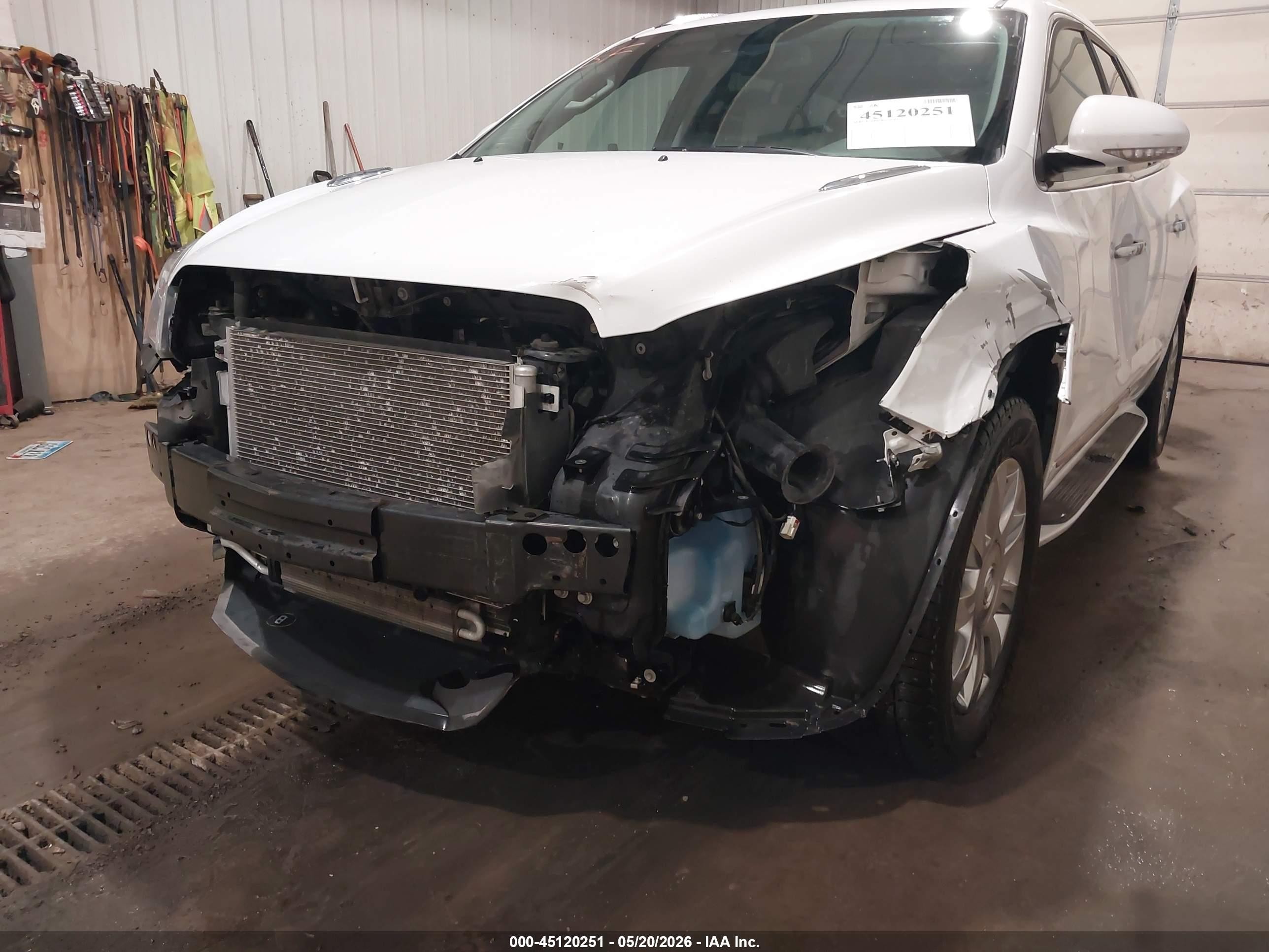 2016 Buick Enclave Leather White vin: 5GAKRBKDXGJ177395