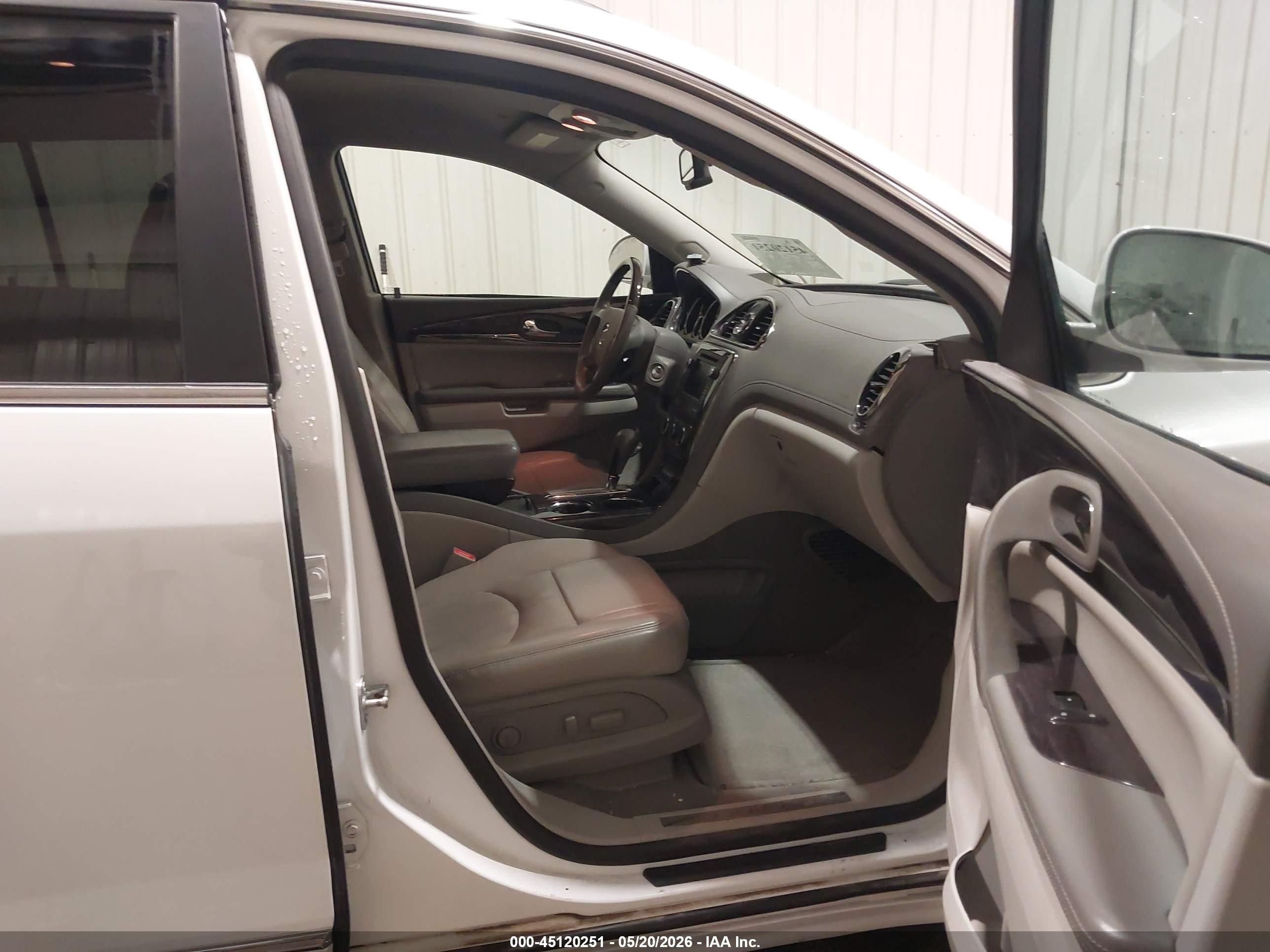 2016 Buick Enclave Leather White vin: 5GAKRBKDXGJ177395