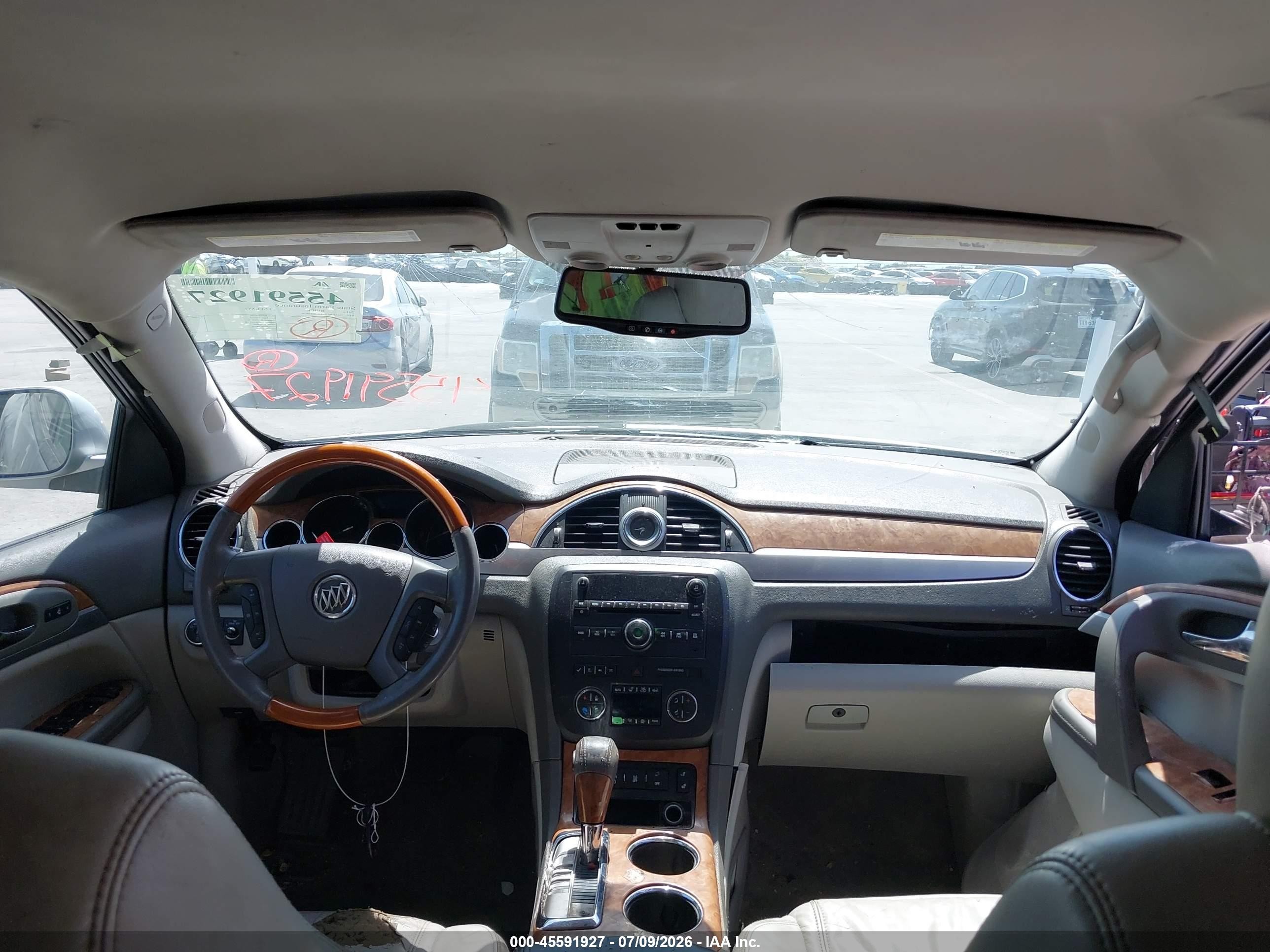 2012 Buick Enclave Leather Silver vin: 5GAKRCED0CJ215826