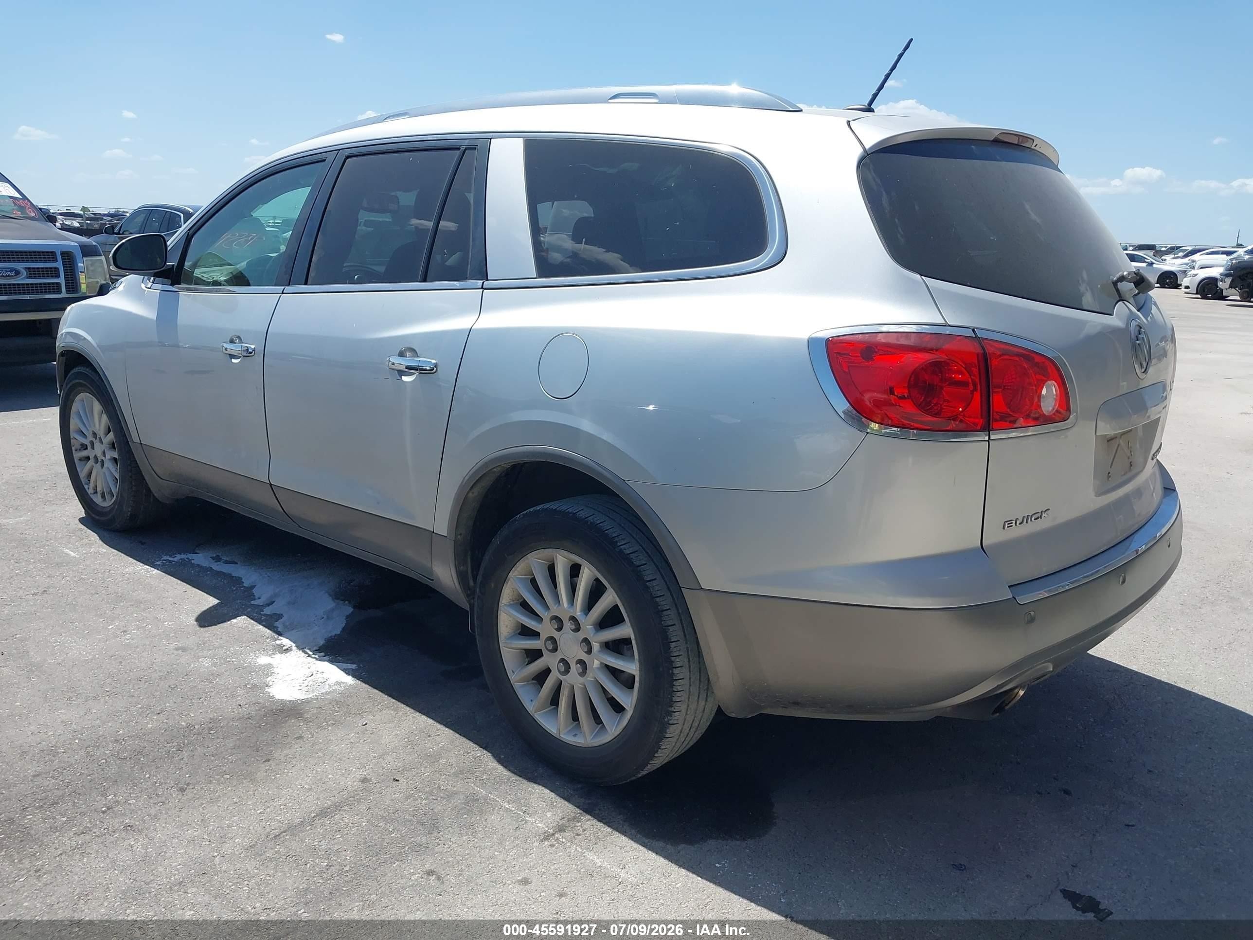 2012 Buick Enclave Leather Silver vin: 5GAKRCED0CJ215826