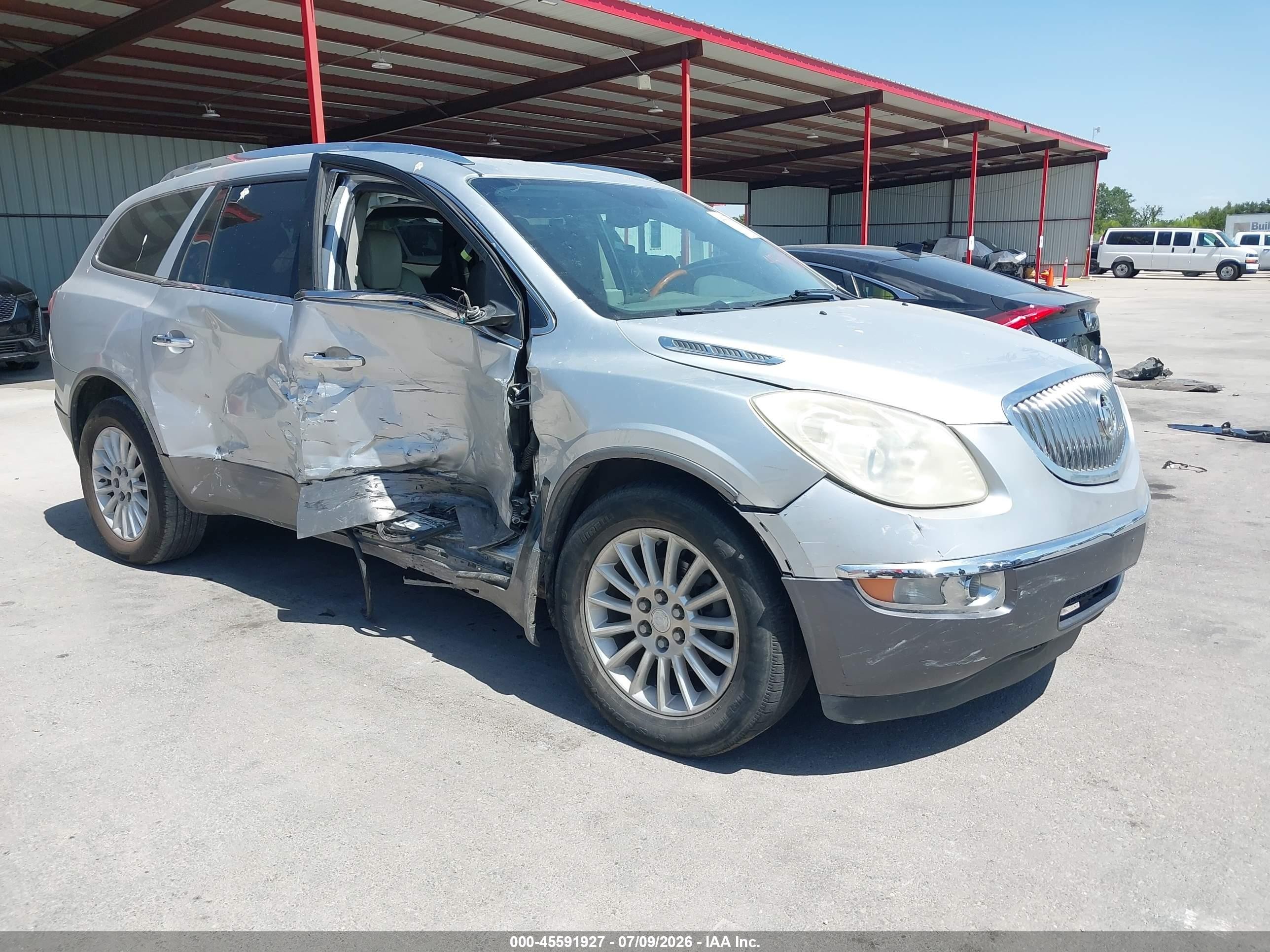 2012 Buick Enclave Leather Silver vin: 5GAKRCED0CJ215826