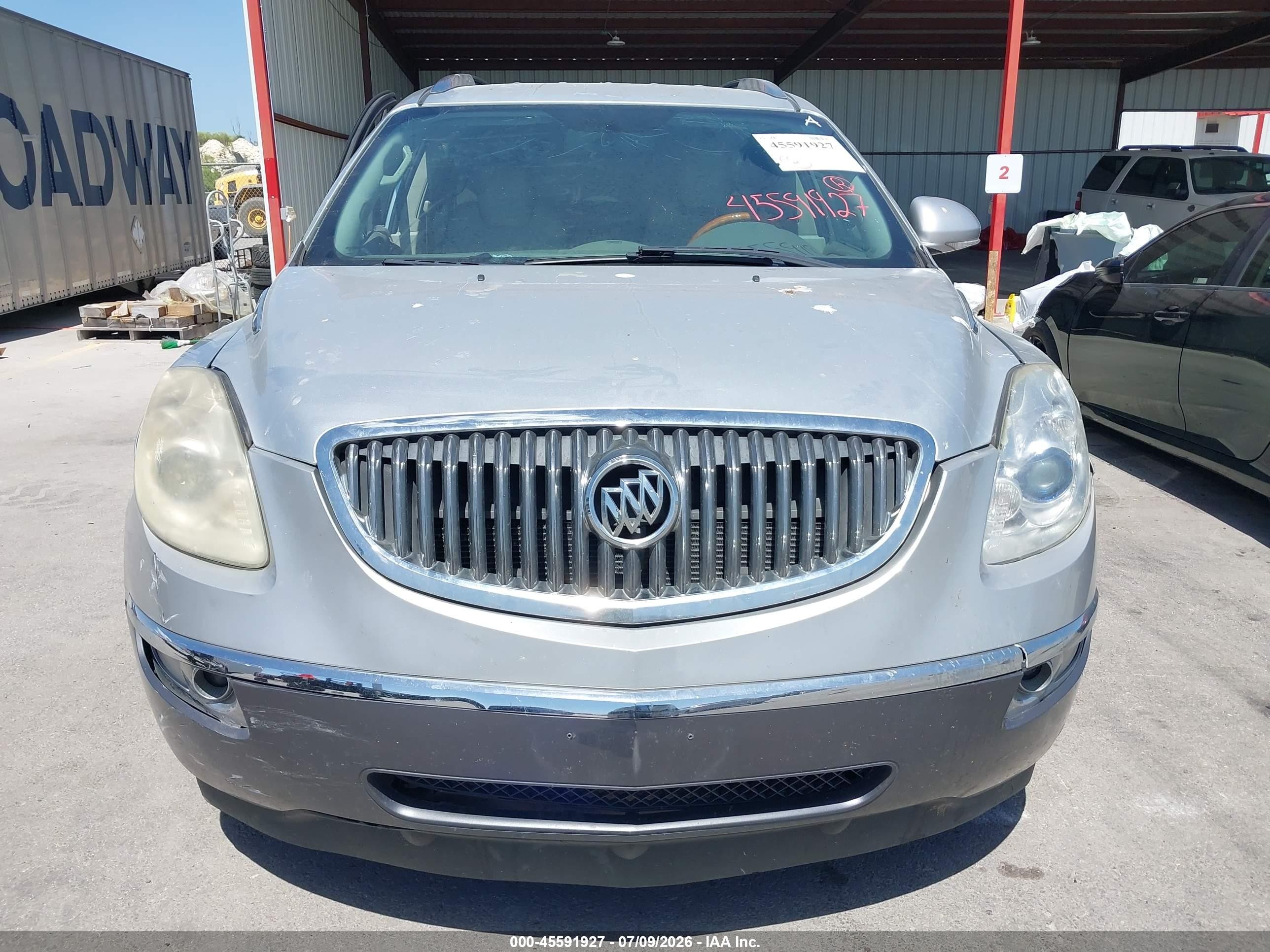 2012 Buick Enclave Leather Silver vin: 5GAKRCED0CJ215826