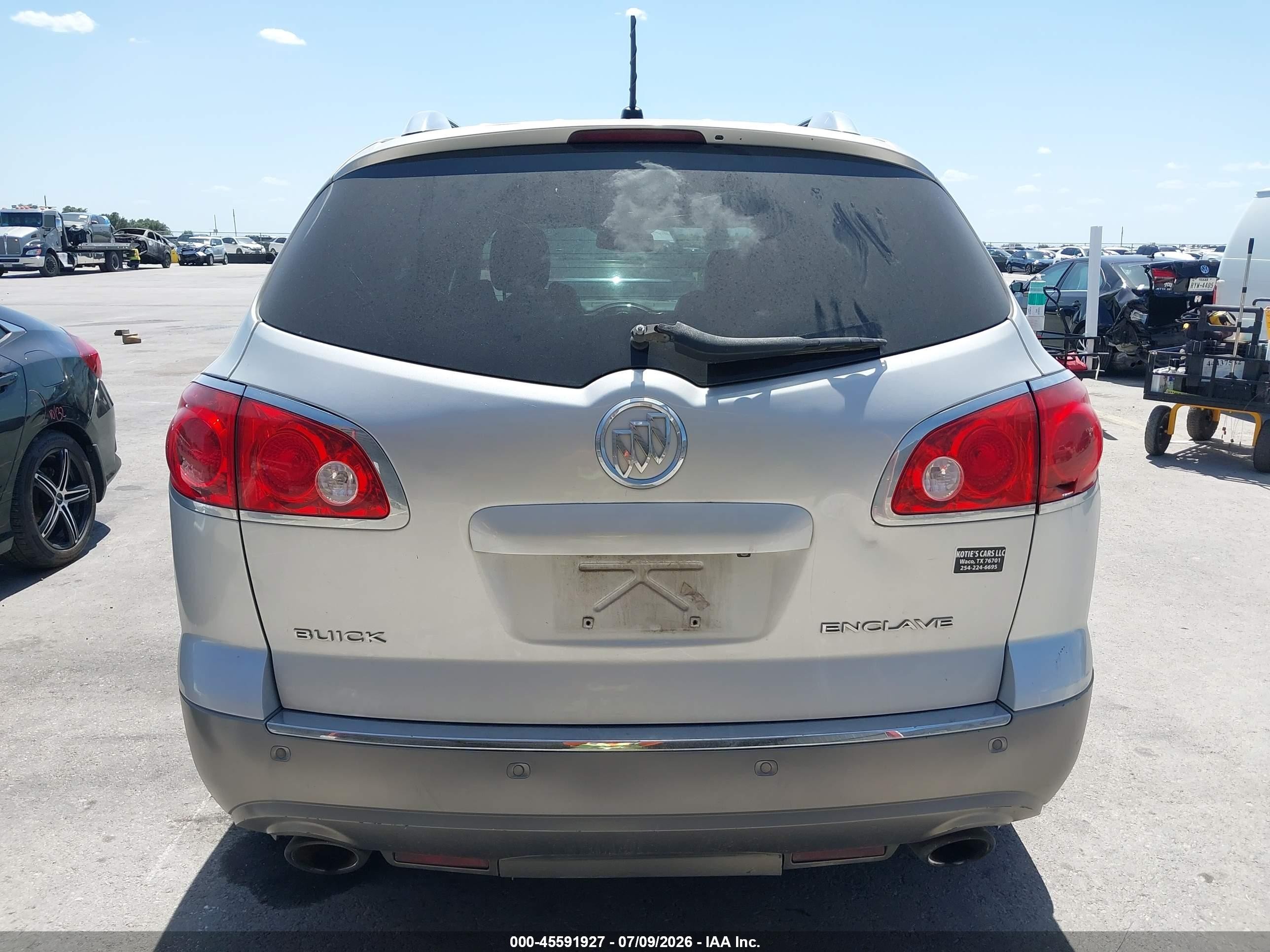 2012 Buick Enclave Leather Silver vin: 5GAKRCED0CJ215826