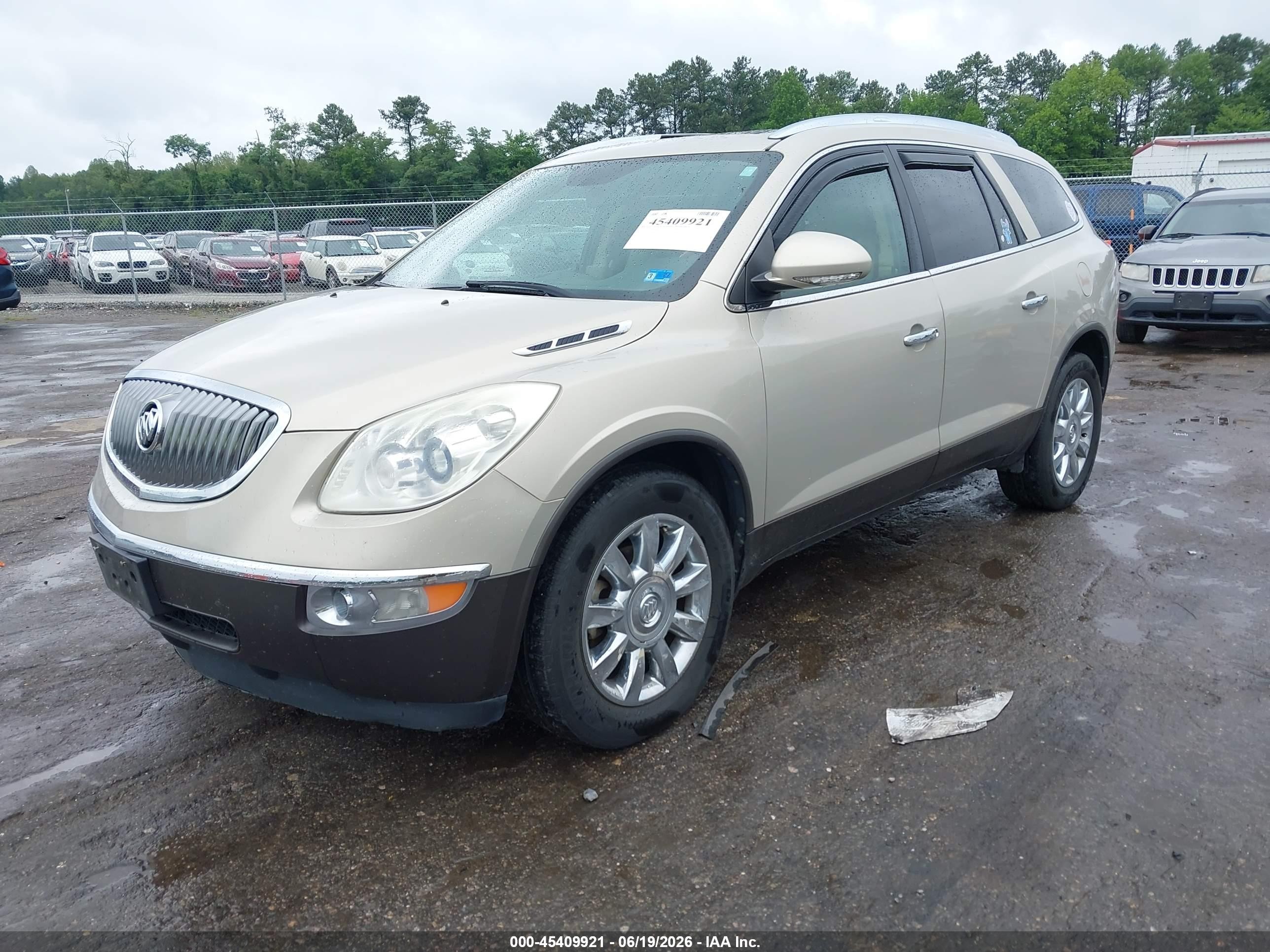 2012 Buick Enclave Leather Gold vin: 5GAKRCED0CJ276206