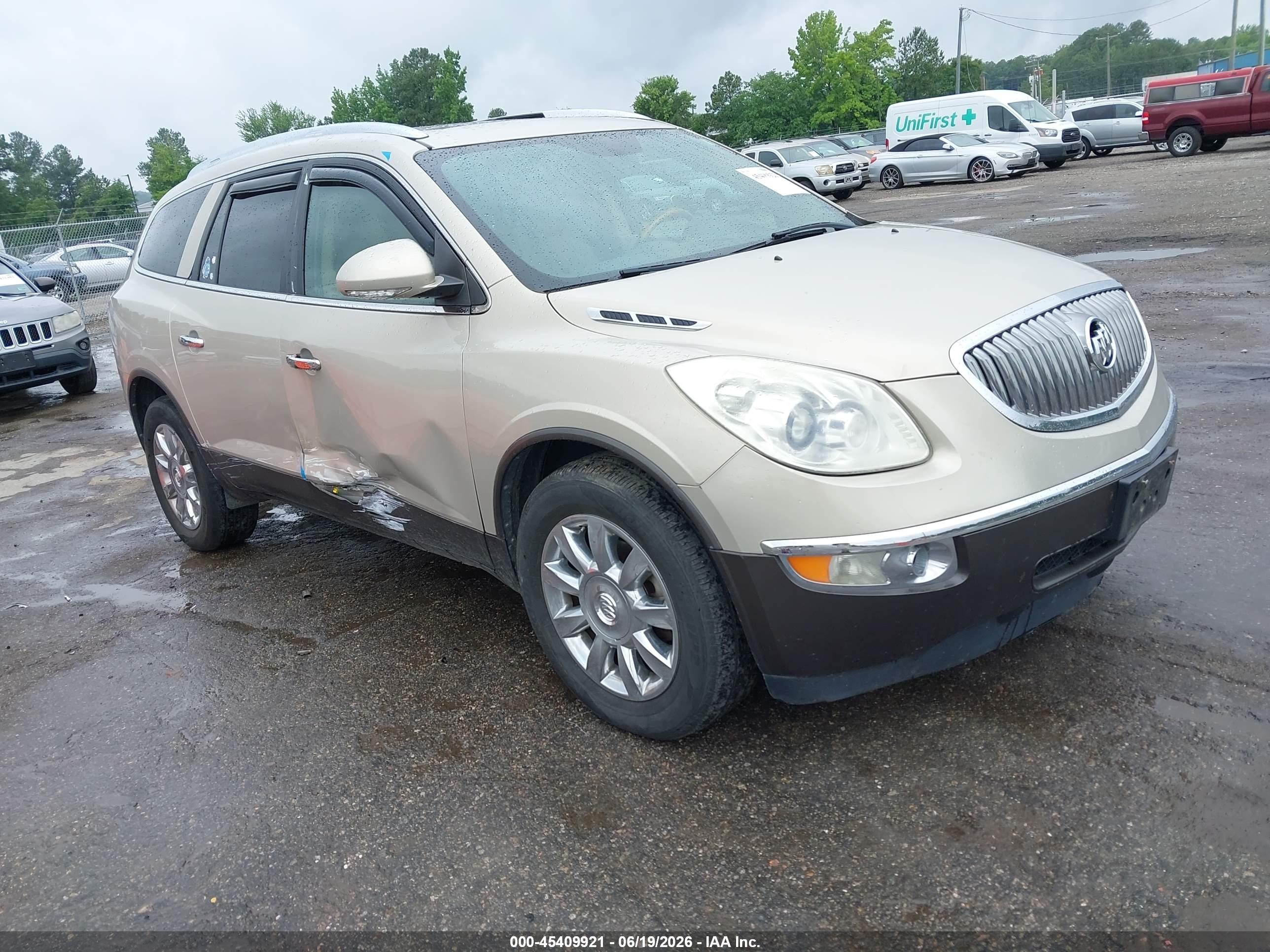 2012 Buick Enclave Leather Gold vin: 5GAKRCED0CJ276206