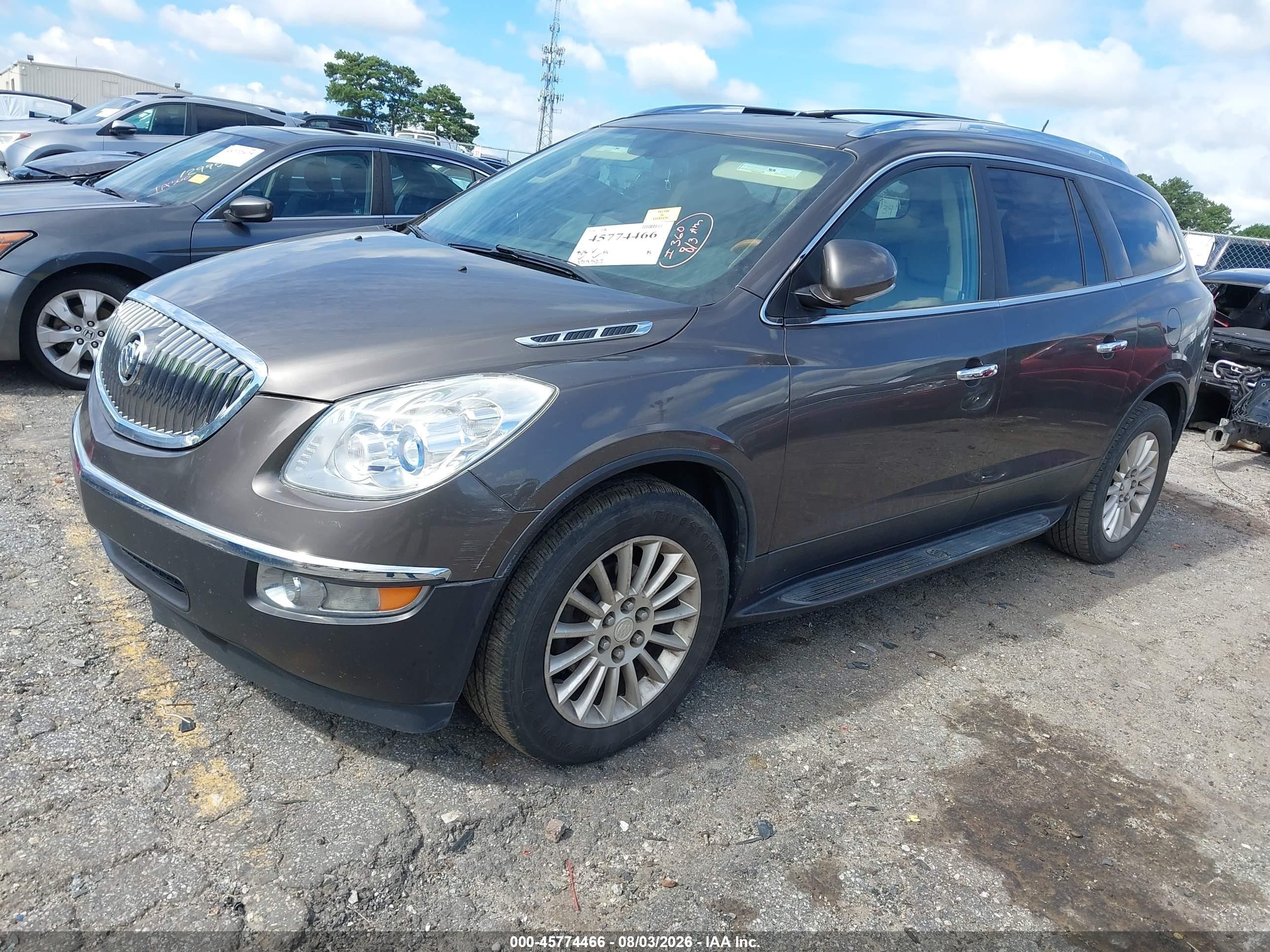 2012 Buick Enclave Leather Brown vin: 5GAKRCED0CJ278747