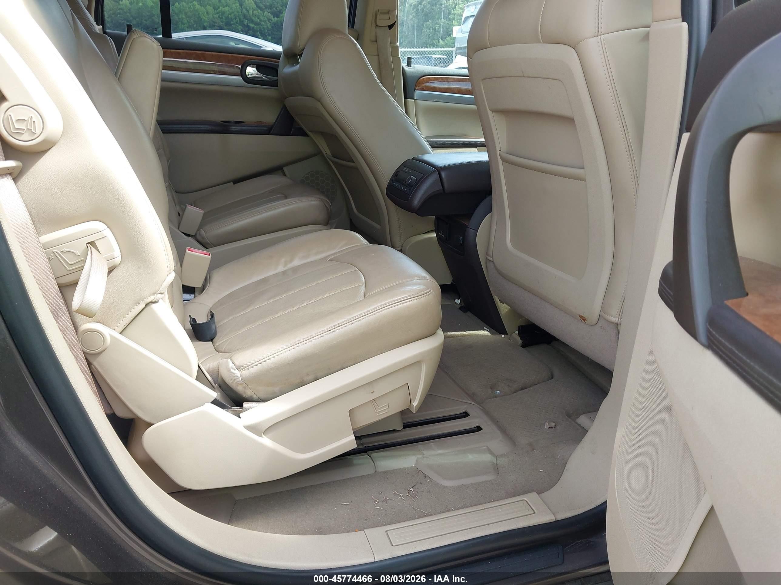 2012 Buick Enclave Leather Brown vin: 5GAKRCED0CJ278747