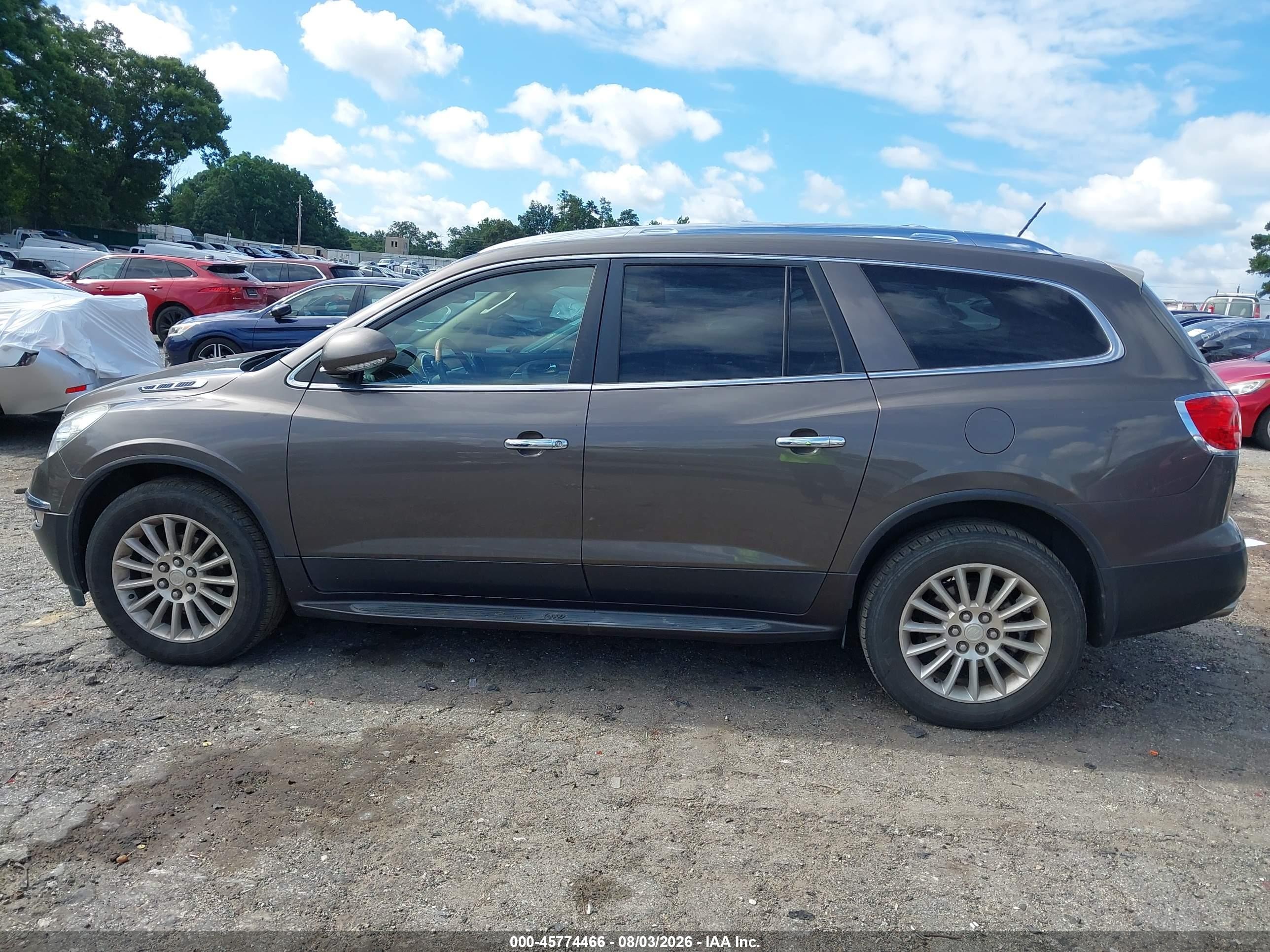 2012 Buick Enclave Leather Brown vin: 5GAKRCED0CJ278747
