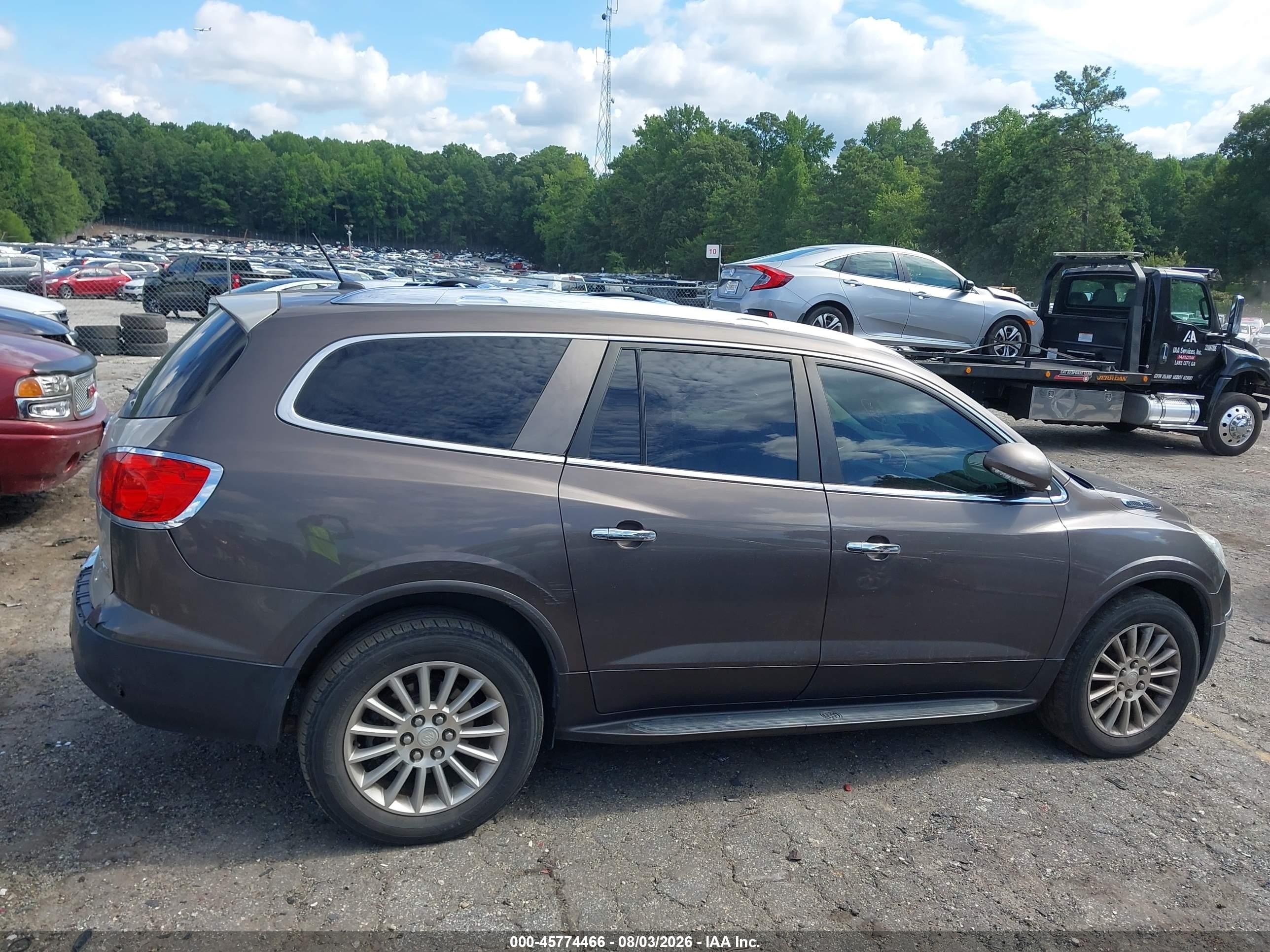 2012 Buick Enclave Leather Brown vin: 5GAKRCED0CJ278747