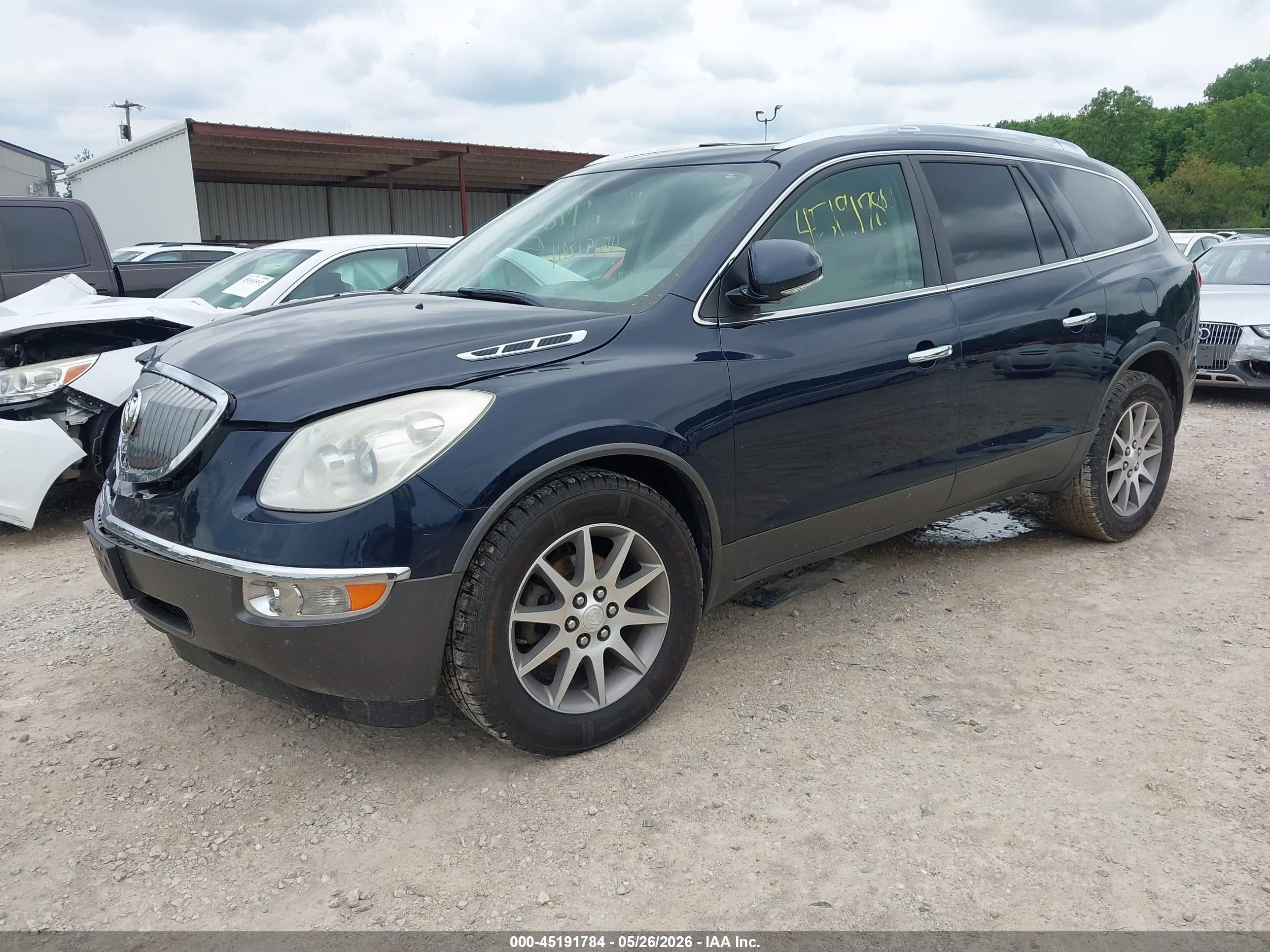 2012 Buick Enclave Leather Dark Blue vin: 5GAKRCED0CJ299307