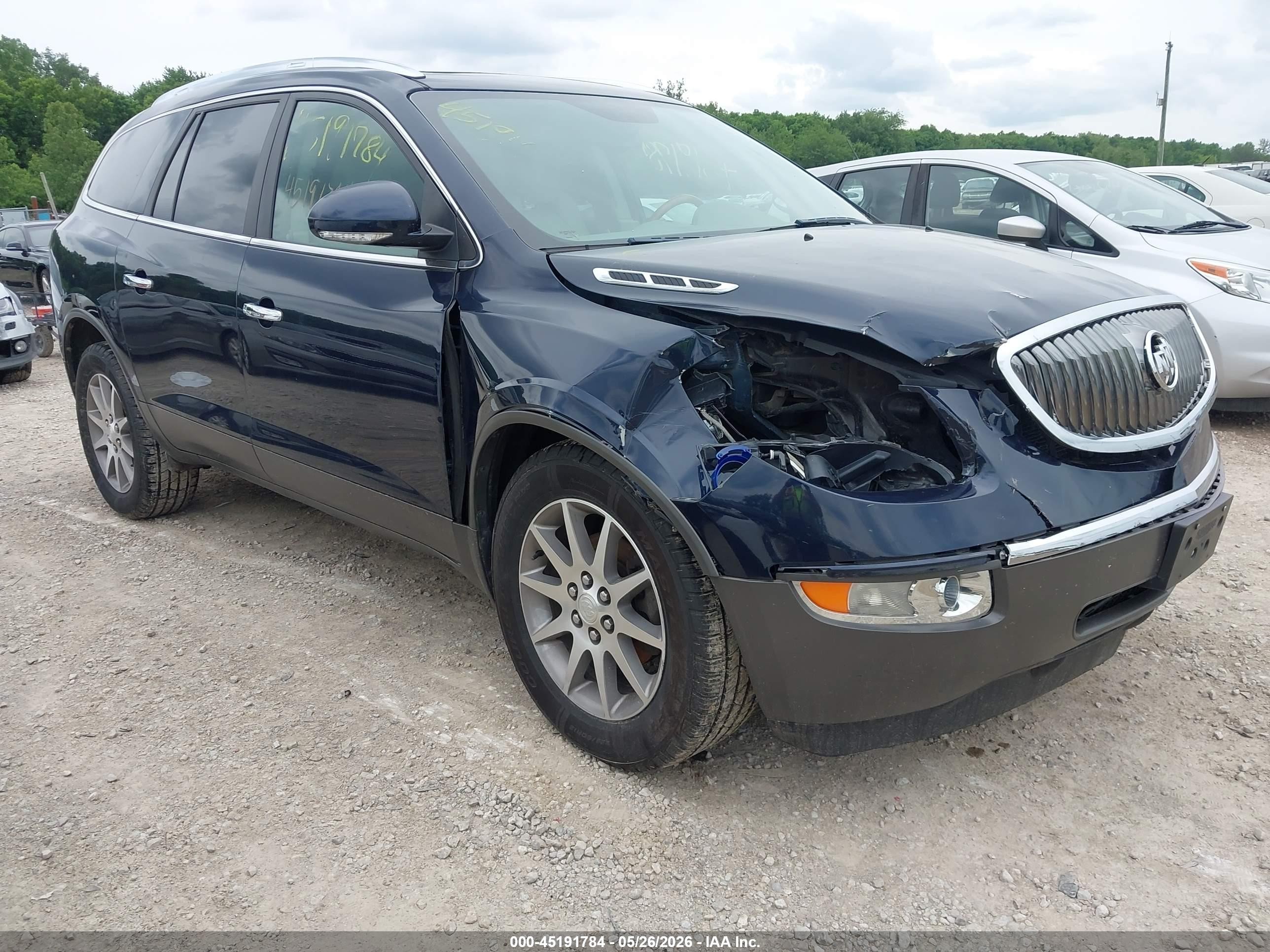 2012 Buick Enclave Leather Dark Blue vin: 5GAKRCED0CJ299307