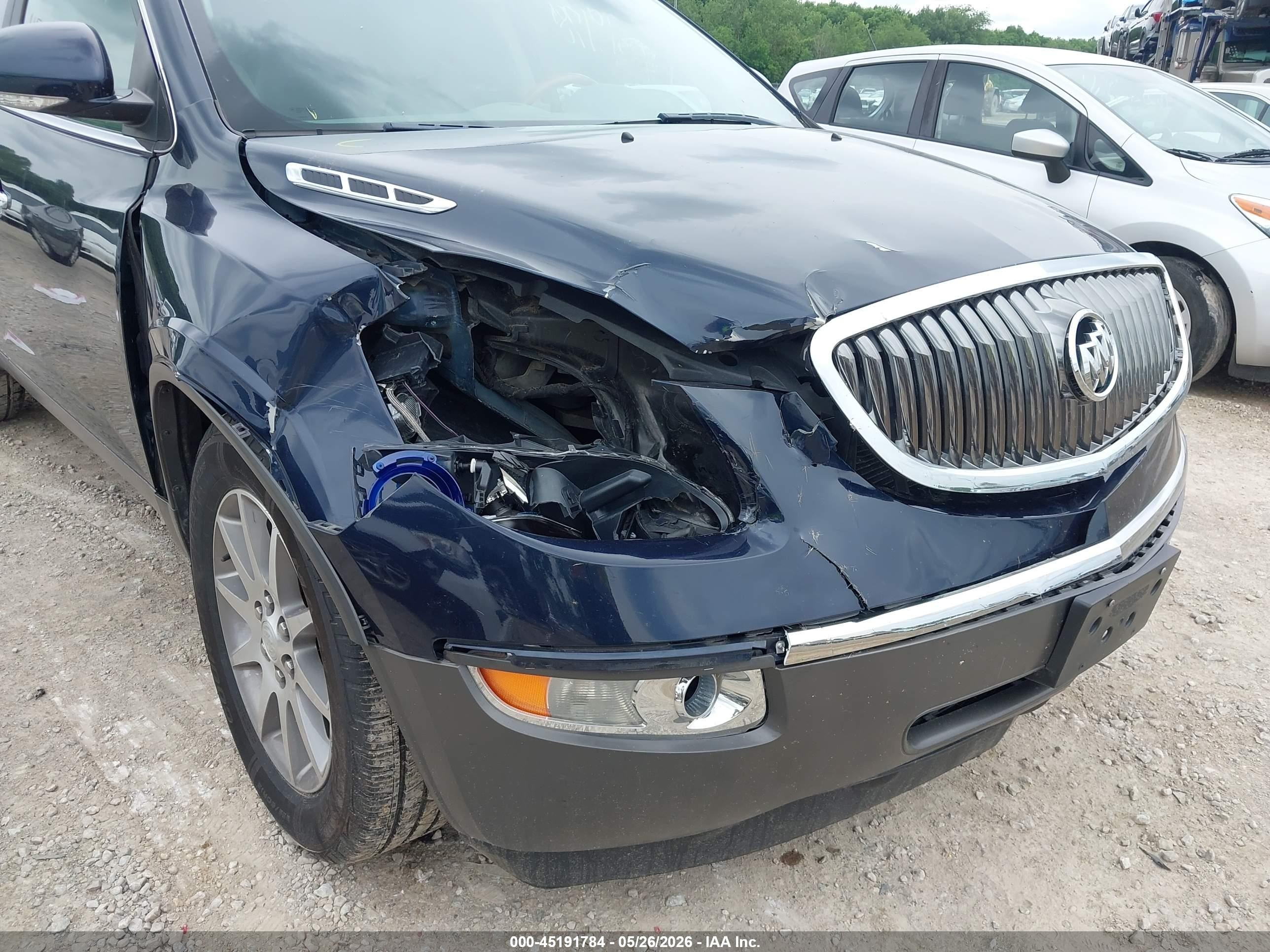 2012 Buick Enclave Leather Dark Blue vin: 5GAKRCED0CJ299307