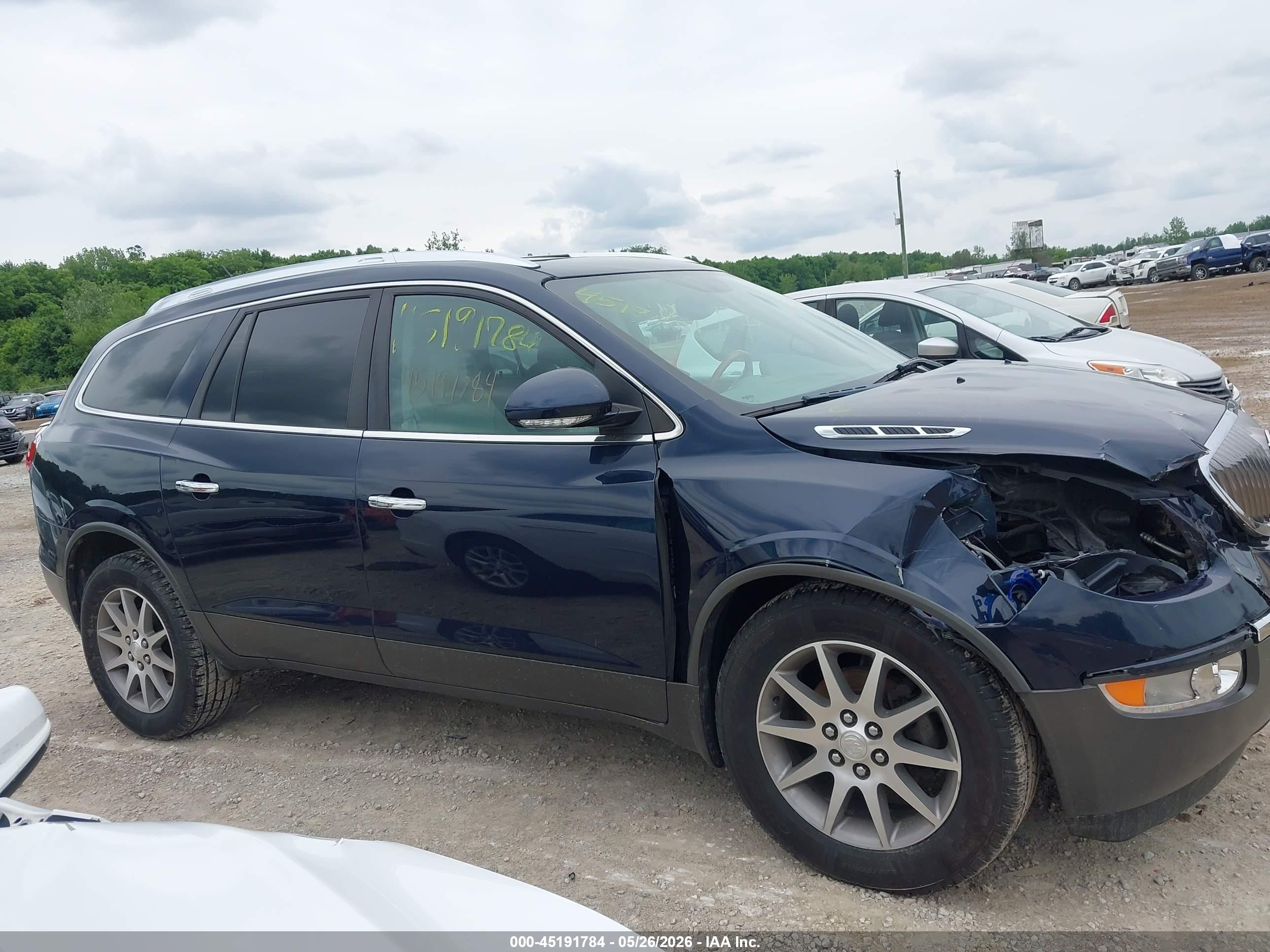 2012 Buick Enclave Leather Dark Blue vin: 5GAKRCED0CJ299307