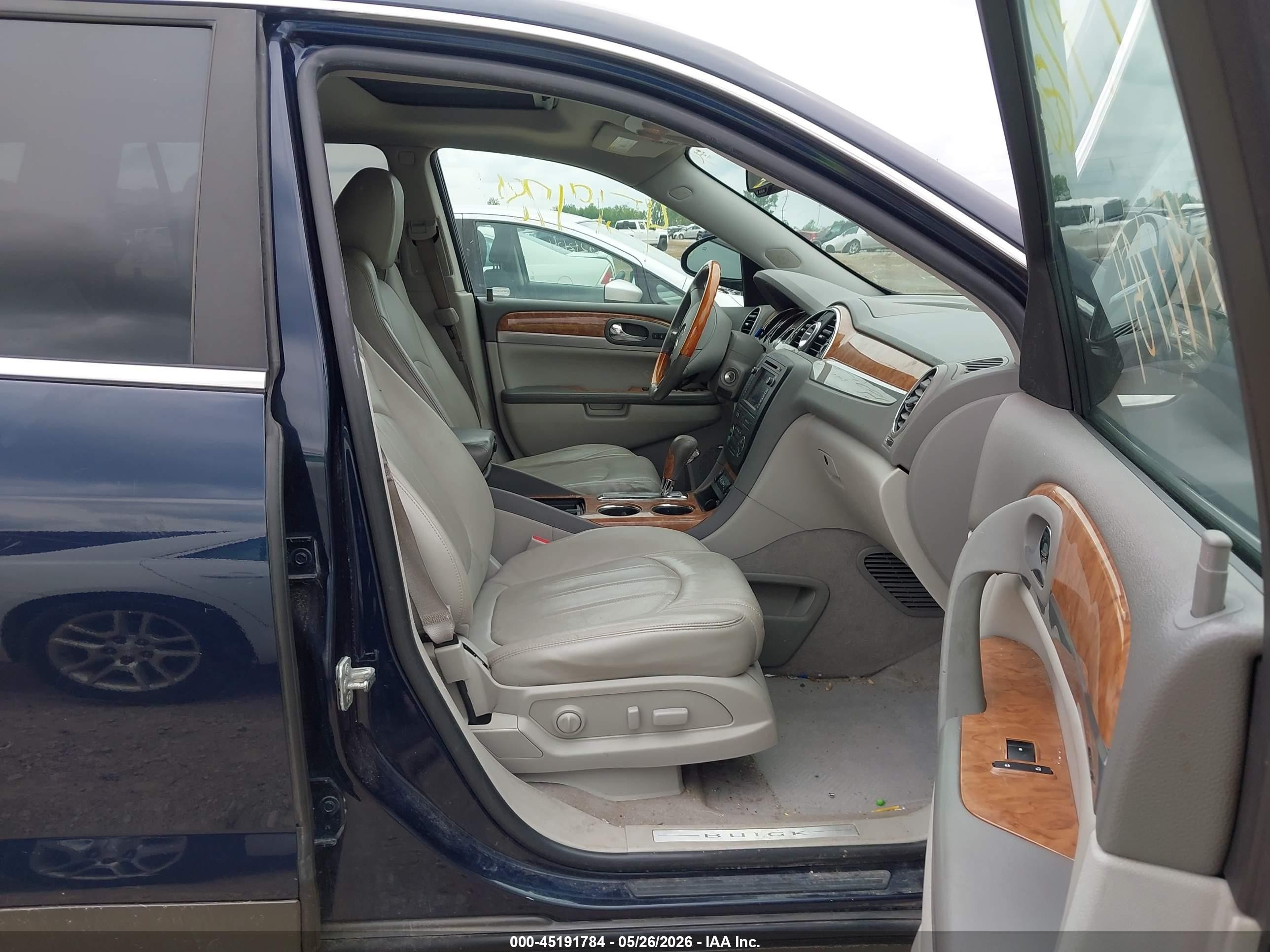 2012 Buick Enclave Leather Dark Blue vin: 5GAKRCED0CJ299307