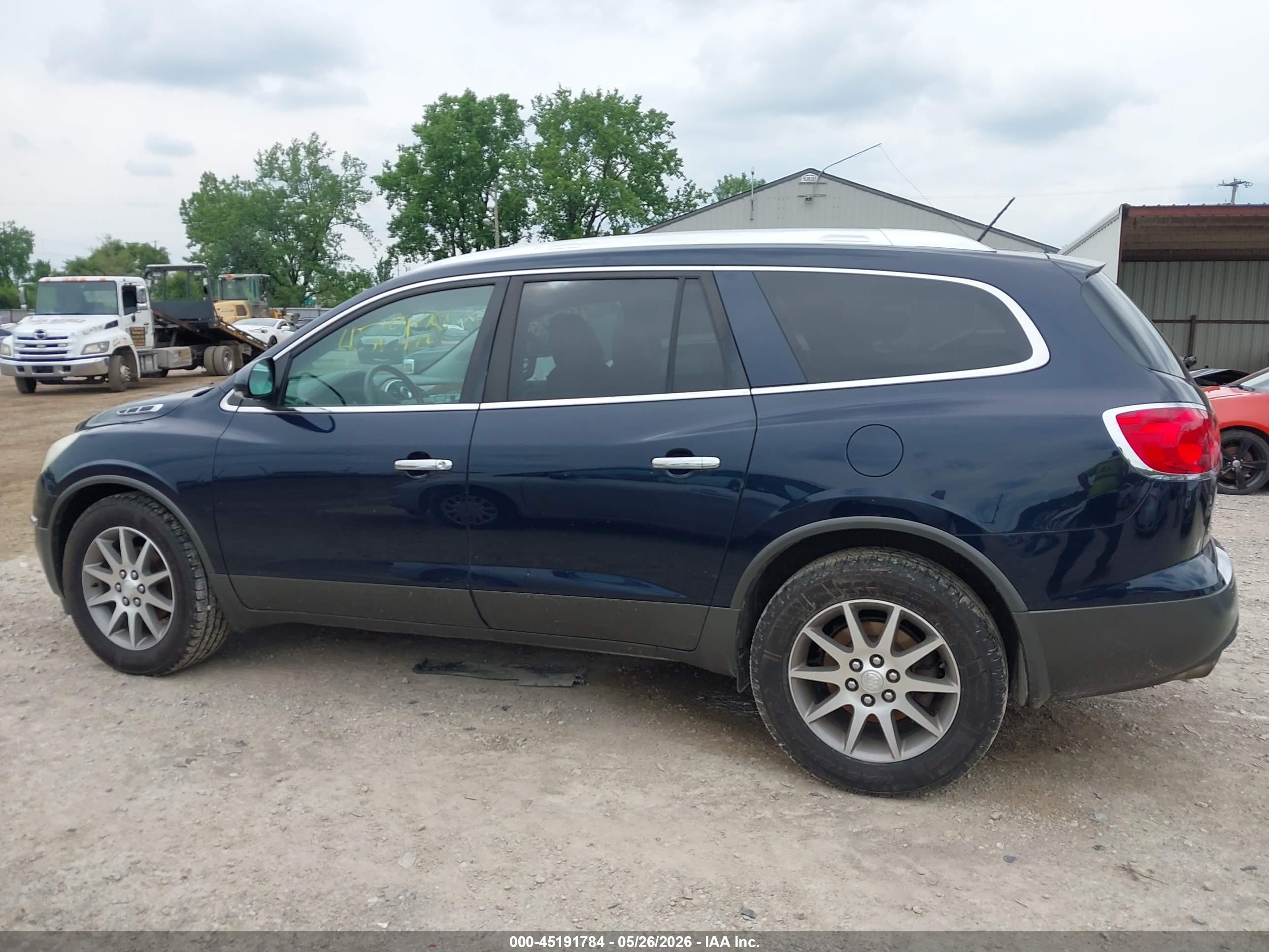 2012 Buick Enclave Leather Dark Blue vin: 5GAKRCED0CJ299307