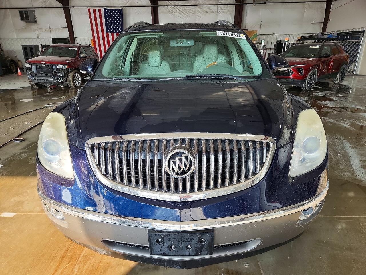 2012 Buick Enclave Blue vin: 5GAKRCED0CJ317790