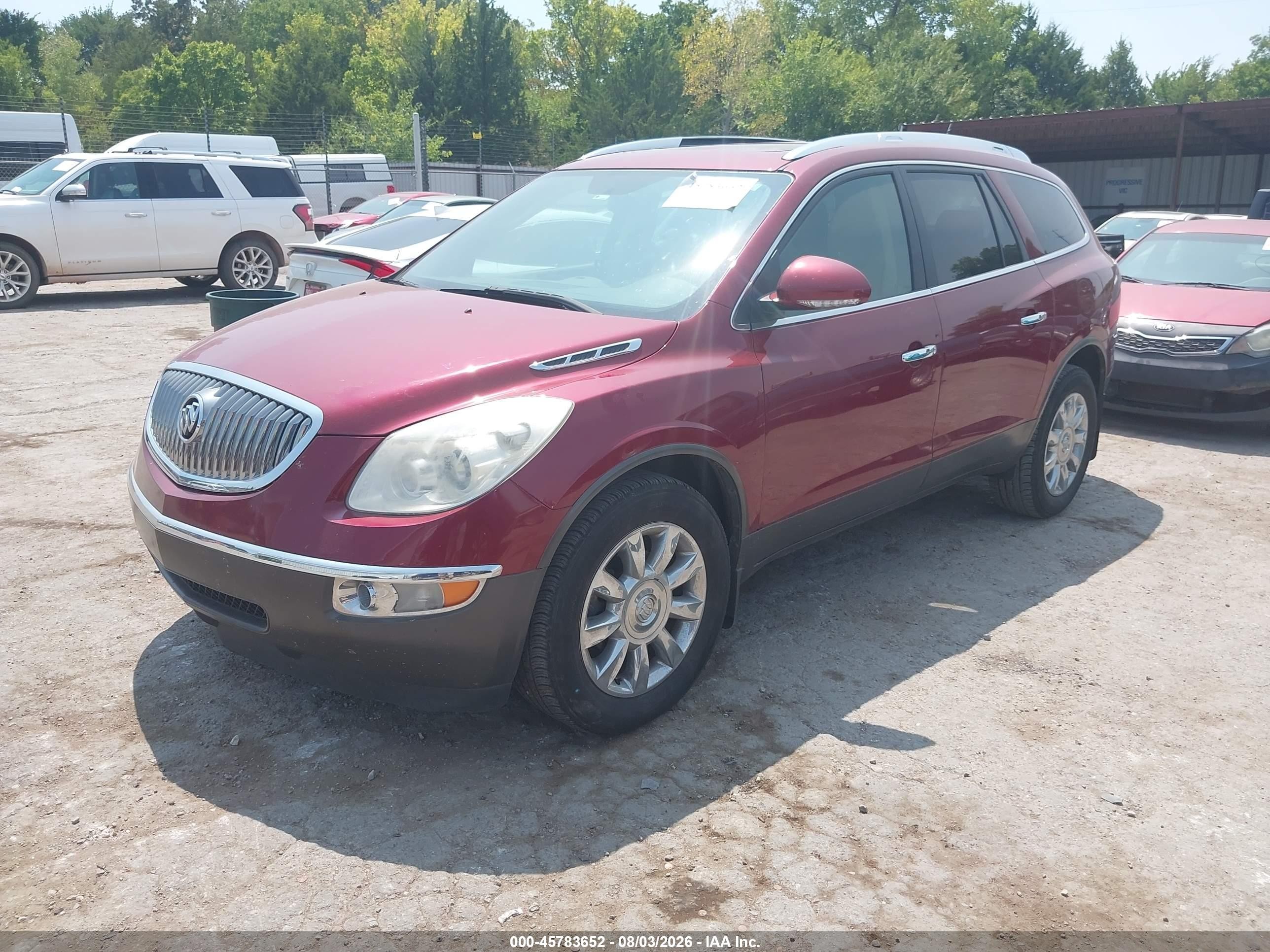2011 Buick Enclave 2xl Red vin: 5GAKRCED1BJ140178