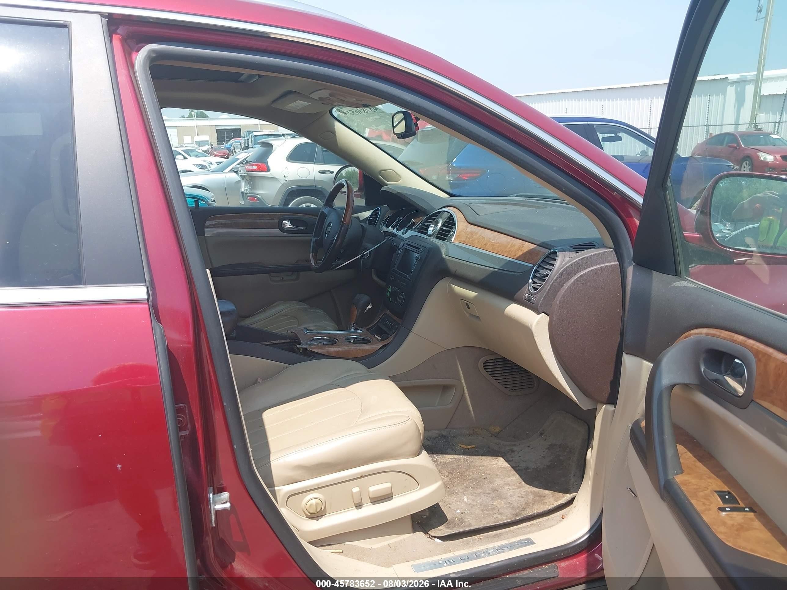 2011 Buick Enclave 2xl Red vin: 5GAKRCED1BJ140178