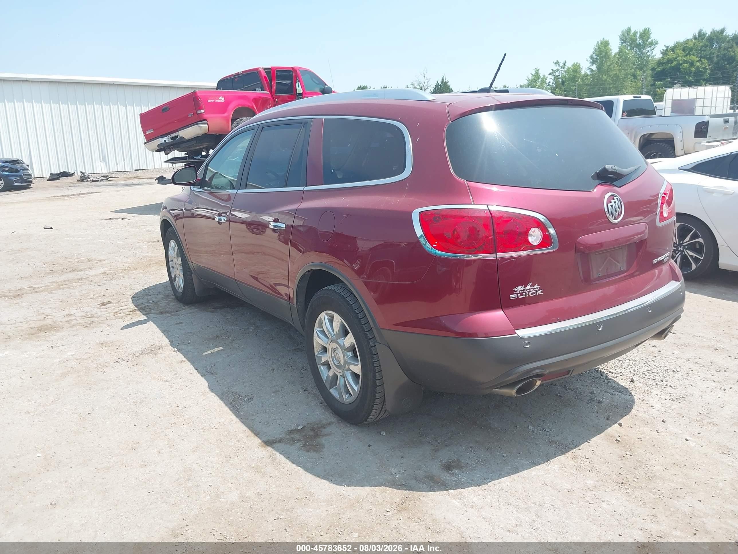 2011 Buick Enclave 2xl Red vin: 5GAKRCED1BJ140178