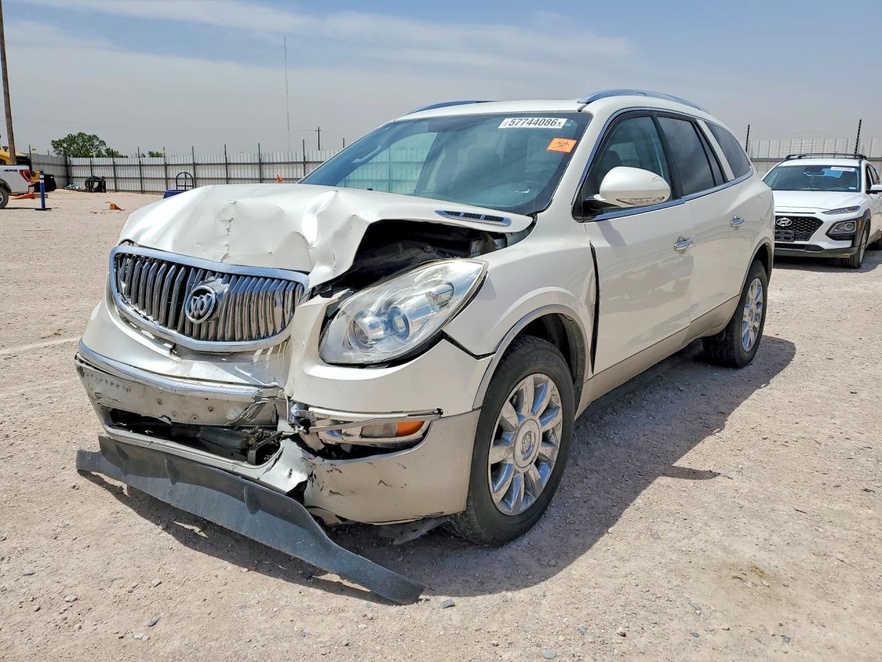 2011 Buick Enclave Cxl White vin: 5GAKRCED1BJ267299