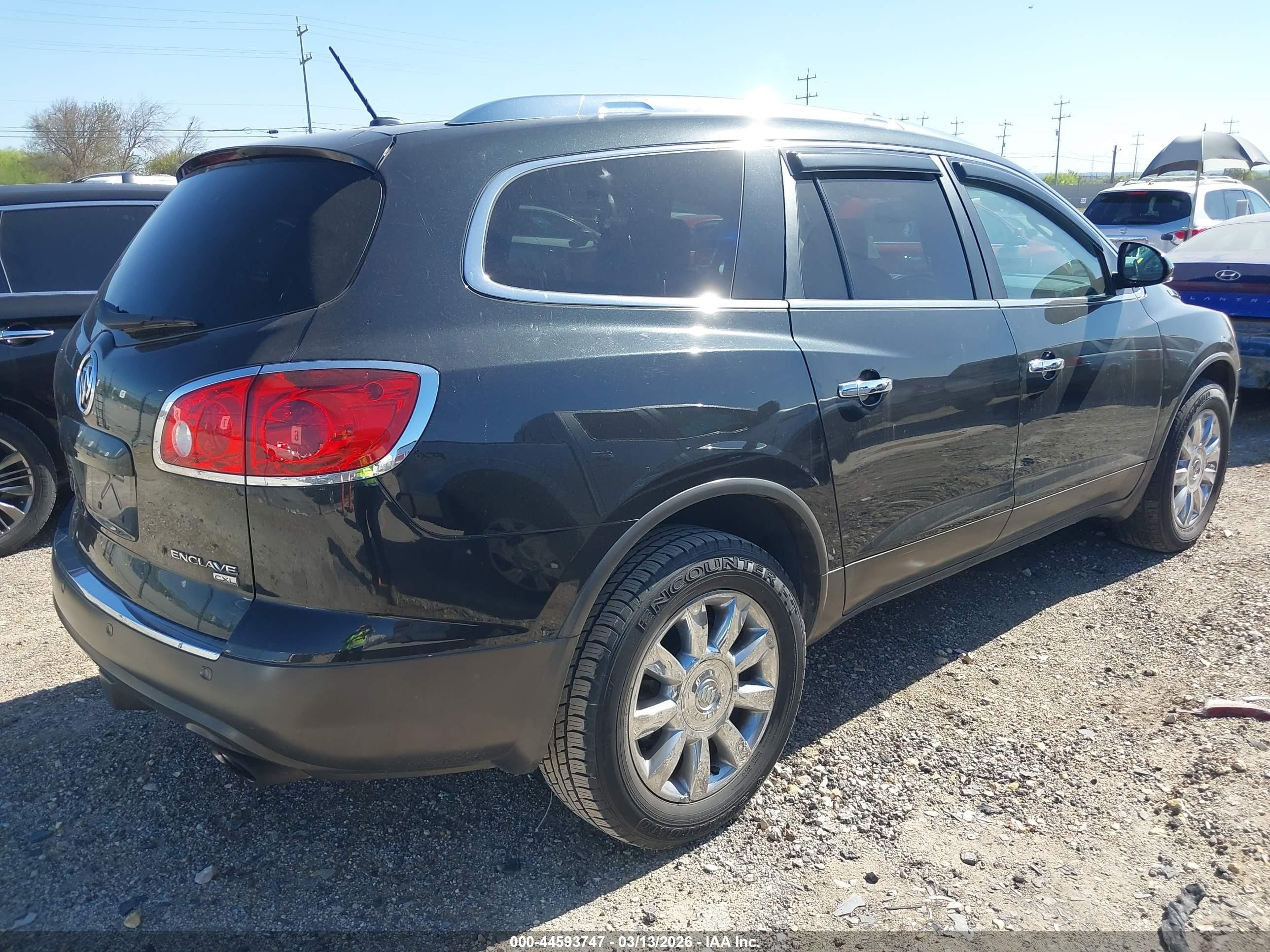 2011 Buick Enclave 2xl Black vin: 5GAKRCED1BJ397213