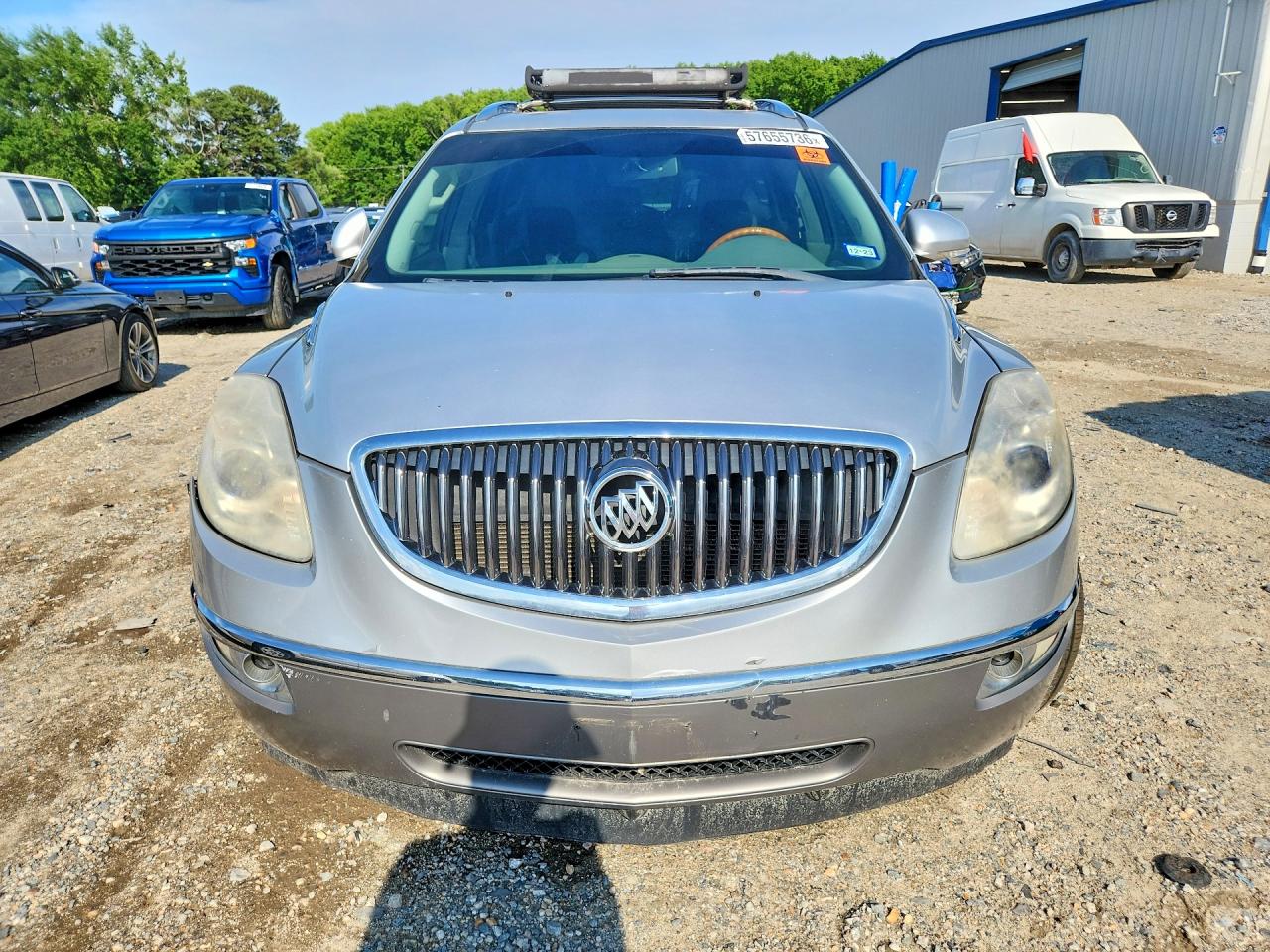 2012 Buick Enclave Silver vin: 5GAKRCED1CJ123706