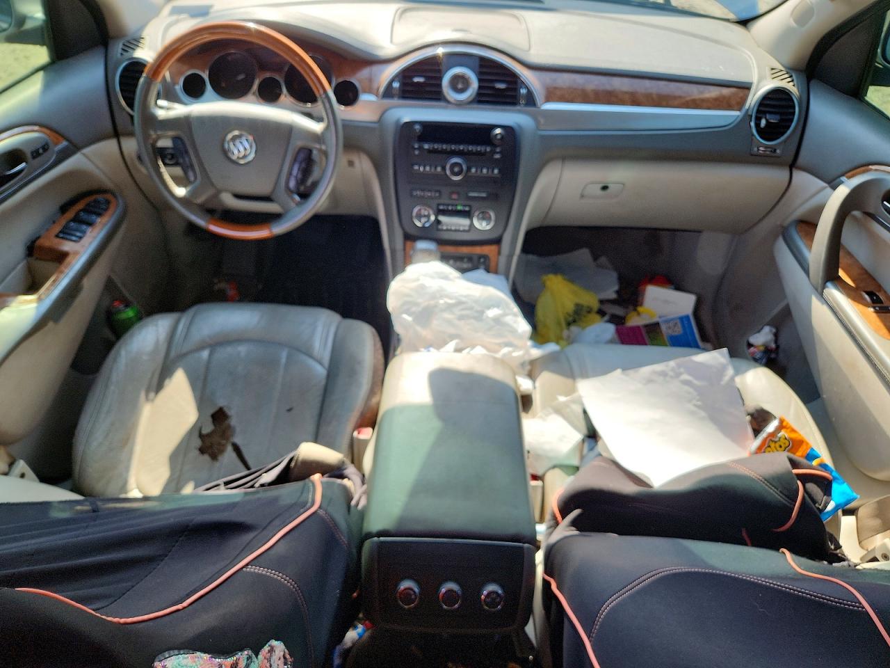 2012 Buick Enclave Silver vin: 5GAKRCED1CJ123706